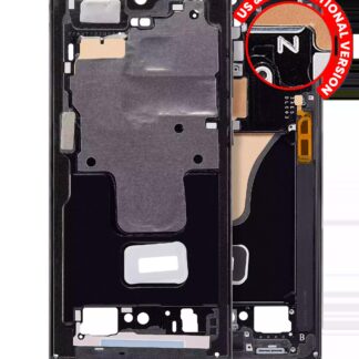 Mittelrahmen für Samsung Galaxy S23 Ultra 5G (US & International Version) (Phantom Black)