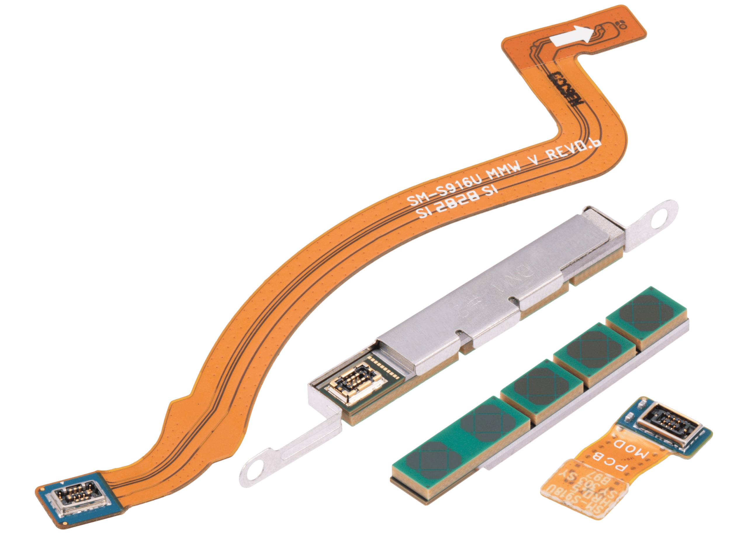 5G Antenne Flexkabel mit Modul für Samsung Galaxy S23 Plus (4-teiliges Set) – Bild 4