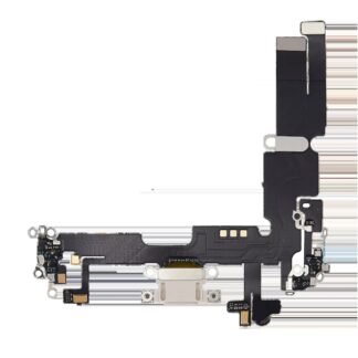 Ladebuchse Flexkabel für iPhone 14 Plus (Aftermarket Plus) (Starlight)