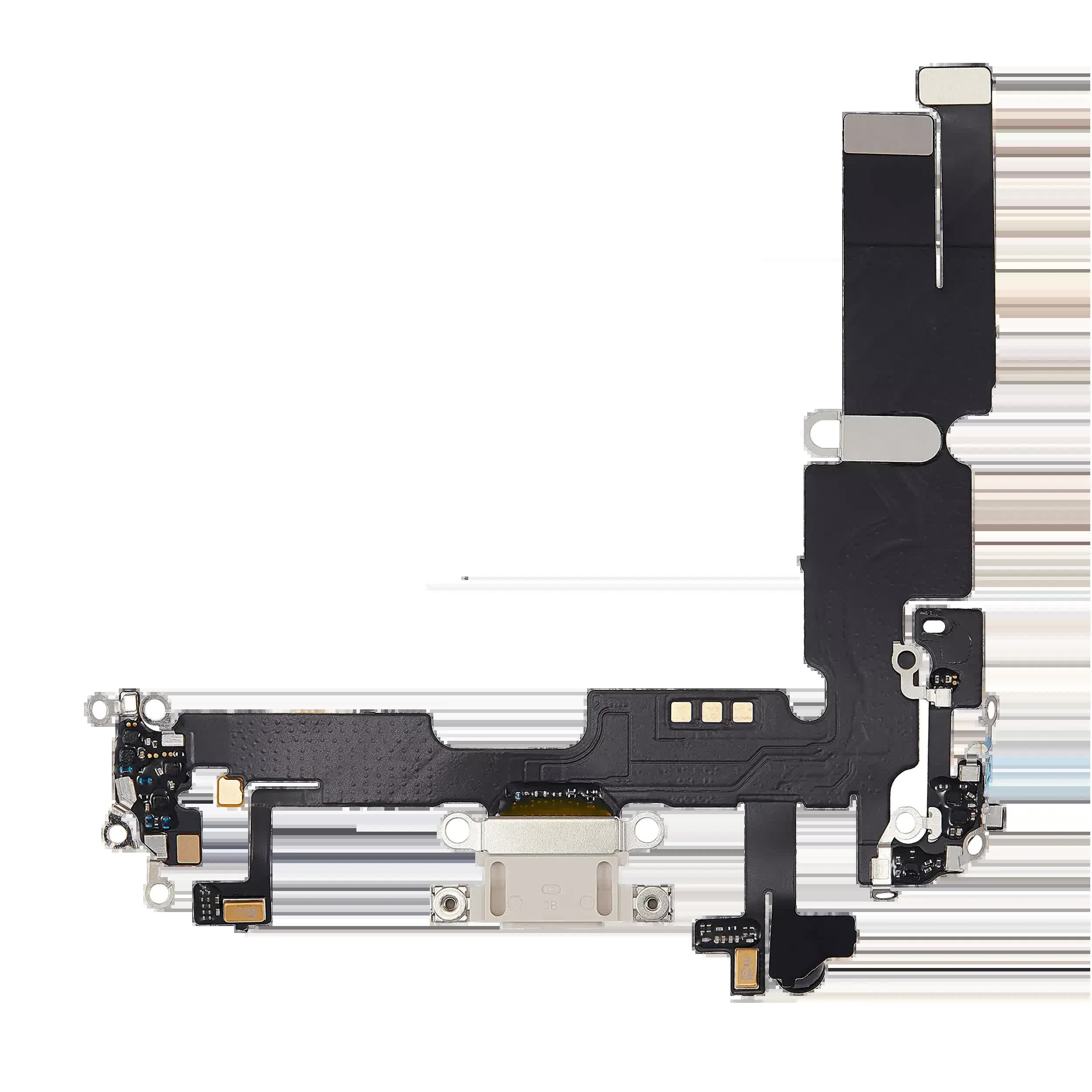 Ladebuchse Flexkabel für iPhone 14 Plus (Aftermarket Plus) (Starlight)