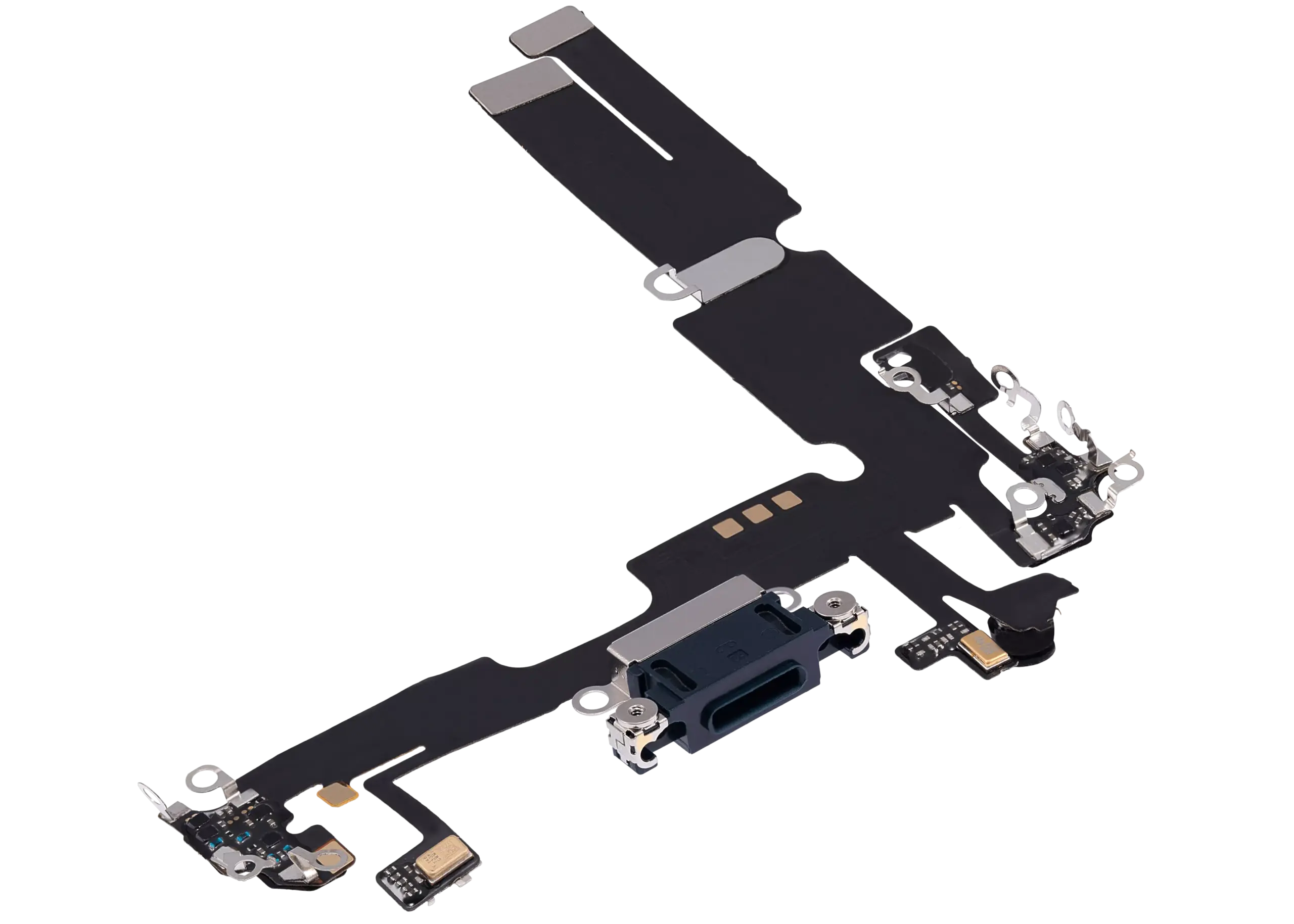 Ladebuchse Flexkabel für iPhone 14 Plus (Aftermarket Plus) (Midnight) – Bild 4