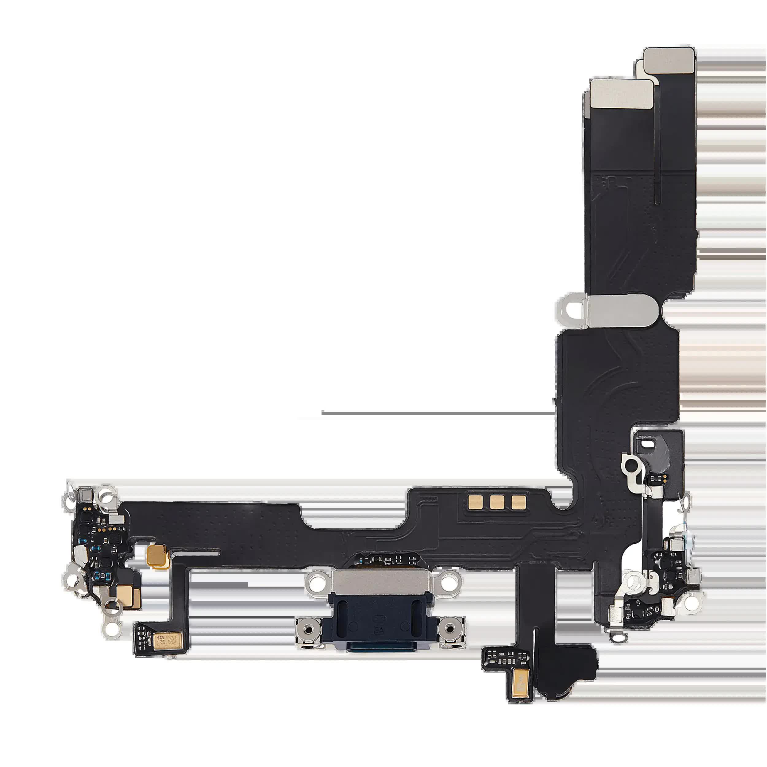Ladebuchse Flexkabel für iPhone 14 Plus (Aftermarket Plus) (Midnight)