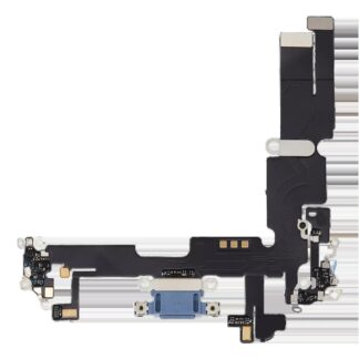 Ladebuchse Flexkabel für iPhone 14 Plus (Aftermarket Plus) (Blue (Blau))
