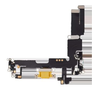 Ladebuchse Flexkabel für iPhone 14 Plus (Aftermarket Plus) (Yellow)