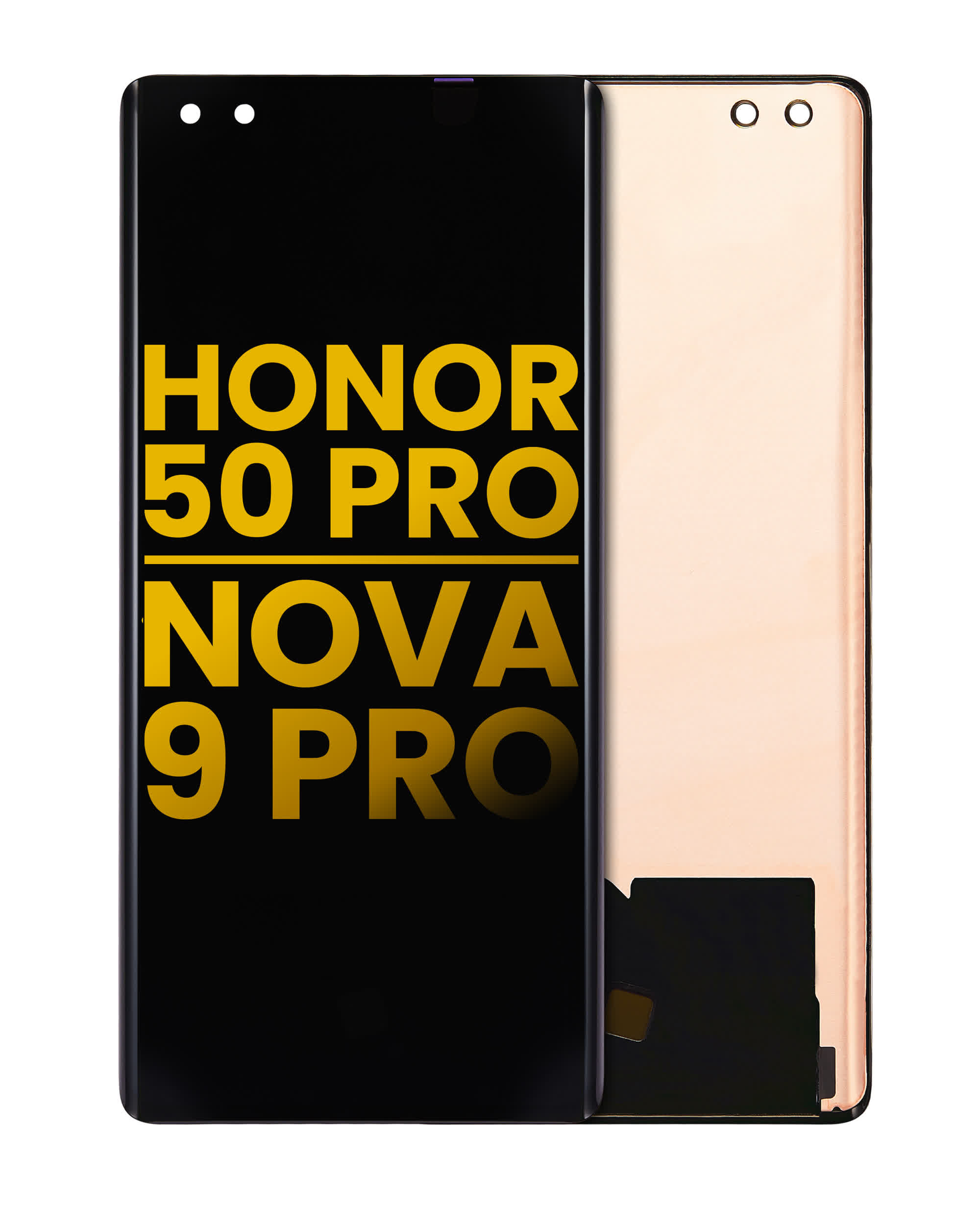 OLED Display ohne Rahmen für Honor 50 Pro / Huawei Nova 9 Pro (professionell aufgearbeitet)
