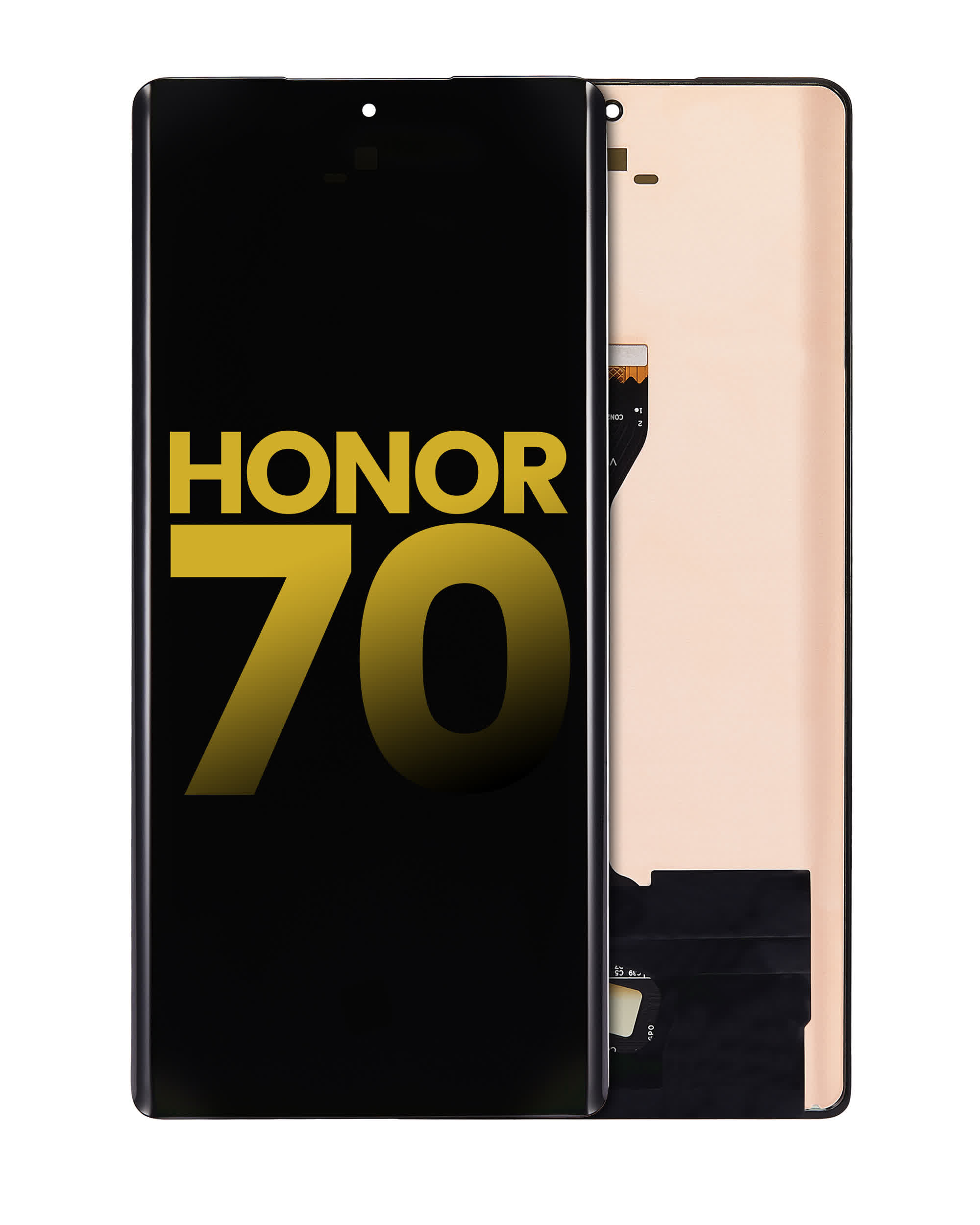 OLED Display ohne Rahmen für Honor 70 (professionell aufgearbeitet)
