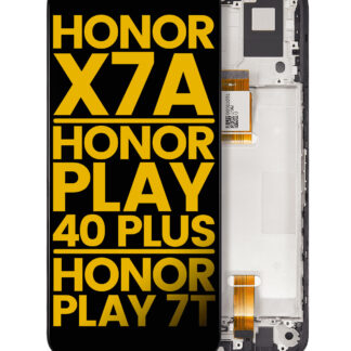 LCD Display mit Rahmen für Honor X7A / Honor Play 40 Plus / Honor Play7T (professionell aufgearbeitet)