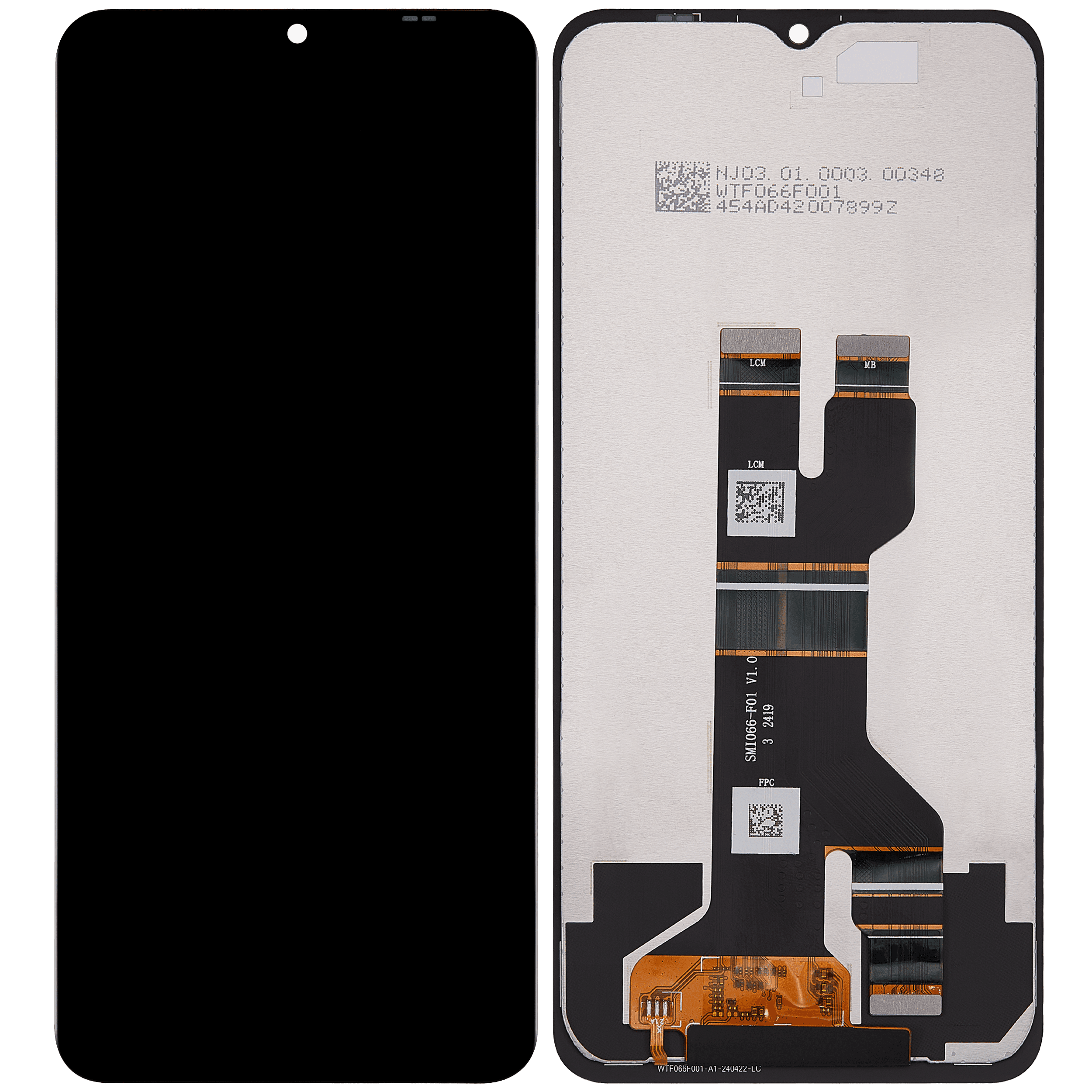 LCD Display ohne Rahmen für T-Mobile Revvl 7 / T Phone 2 5G (professionell aufgearbeitet) – Bild 2