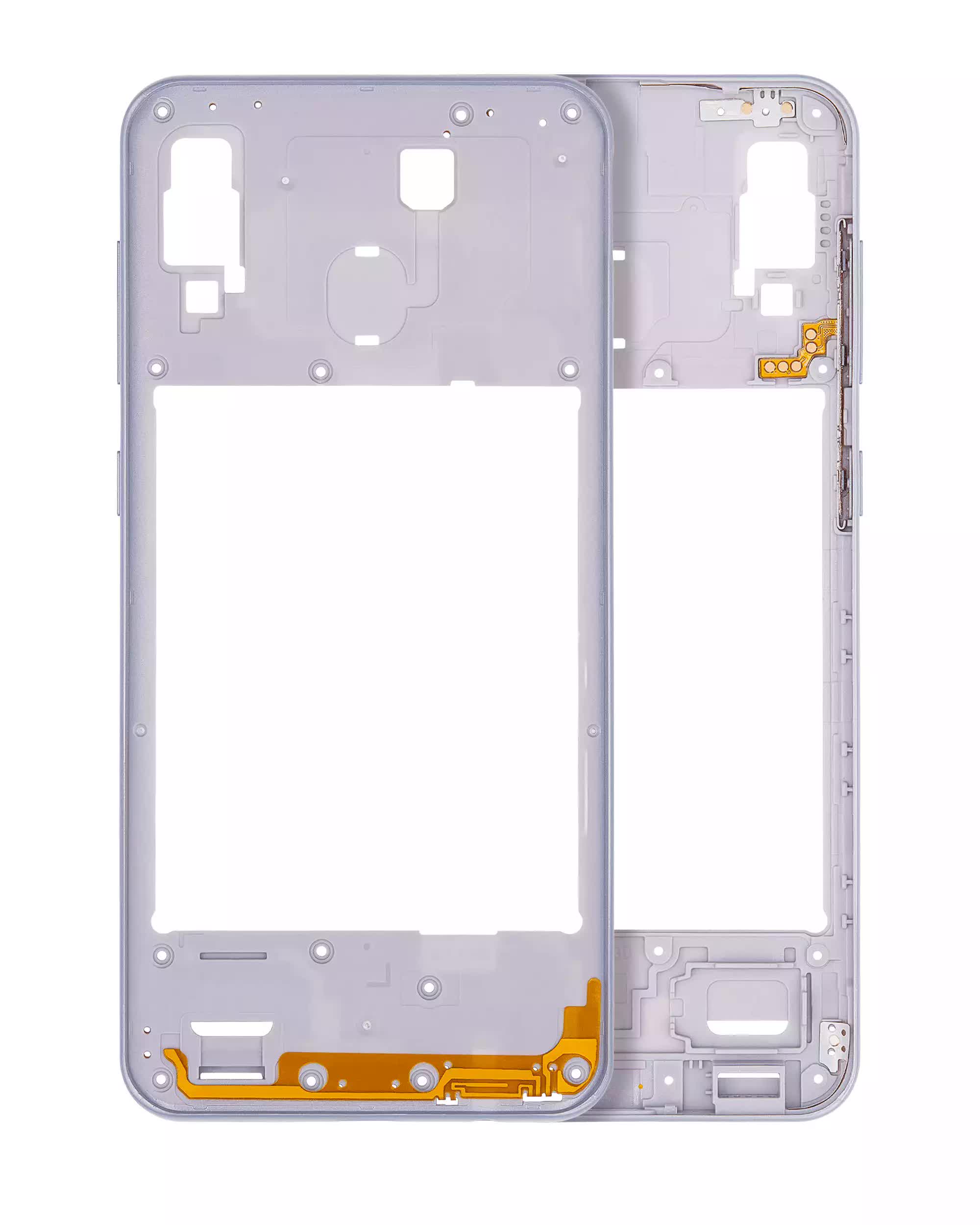 Mittelrahmen für Samsung Galaxy A30 (A305 / 2019) (Aftermarket Plus) (White (Weiß))