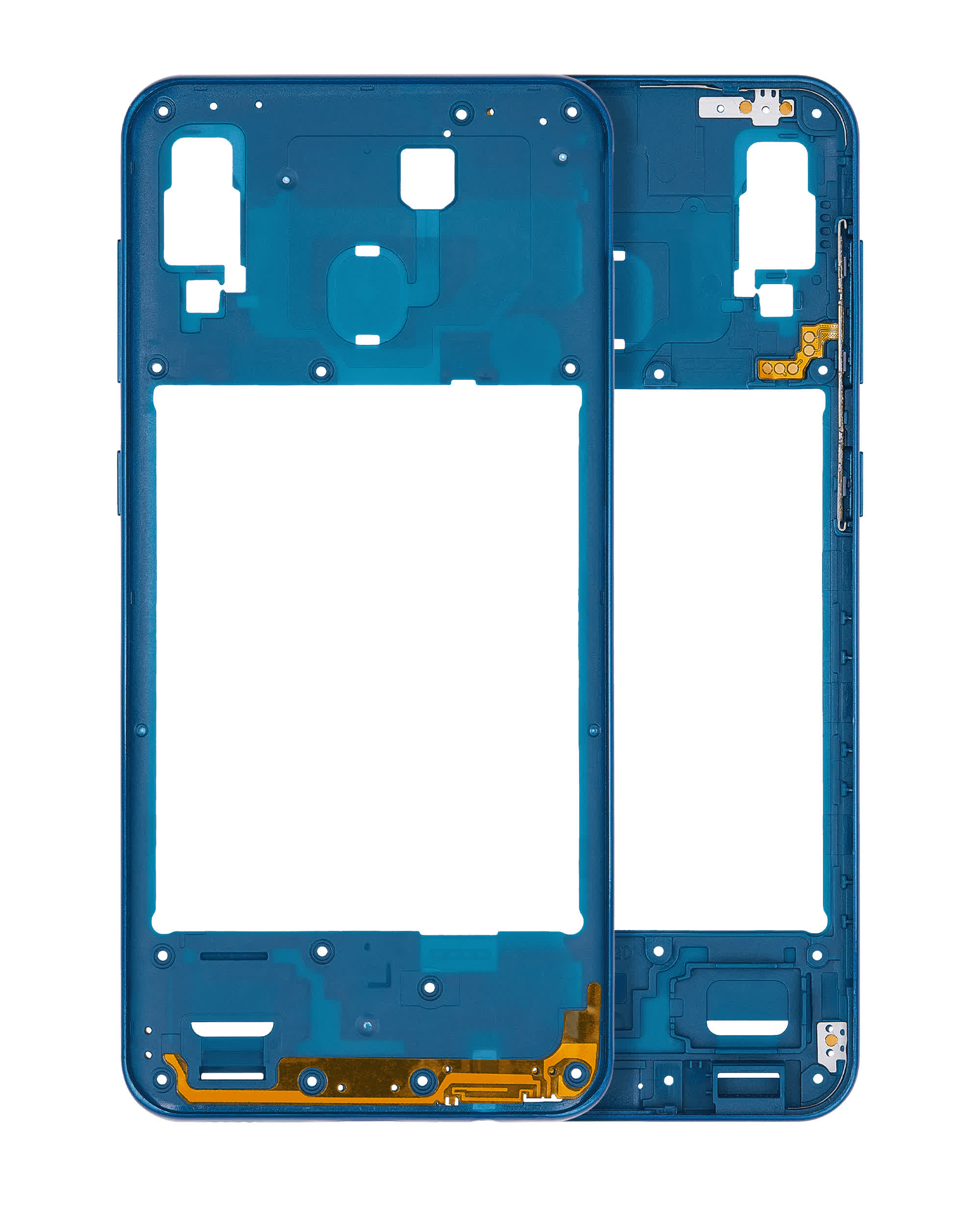 Mittelrahmen für Samsung Galaxy A30 (A305 / 2019) (Aftermarket Plus) (Blue (Blau))