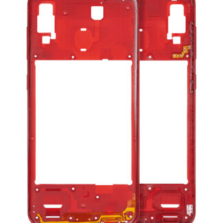 Mittelrahmen für Samsung Galaxy A30 (A305 / 2019) (Aftermarket Plus) (Red (Rot))