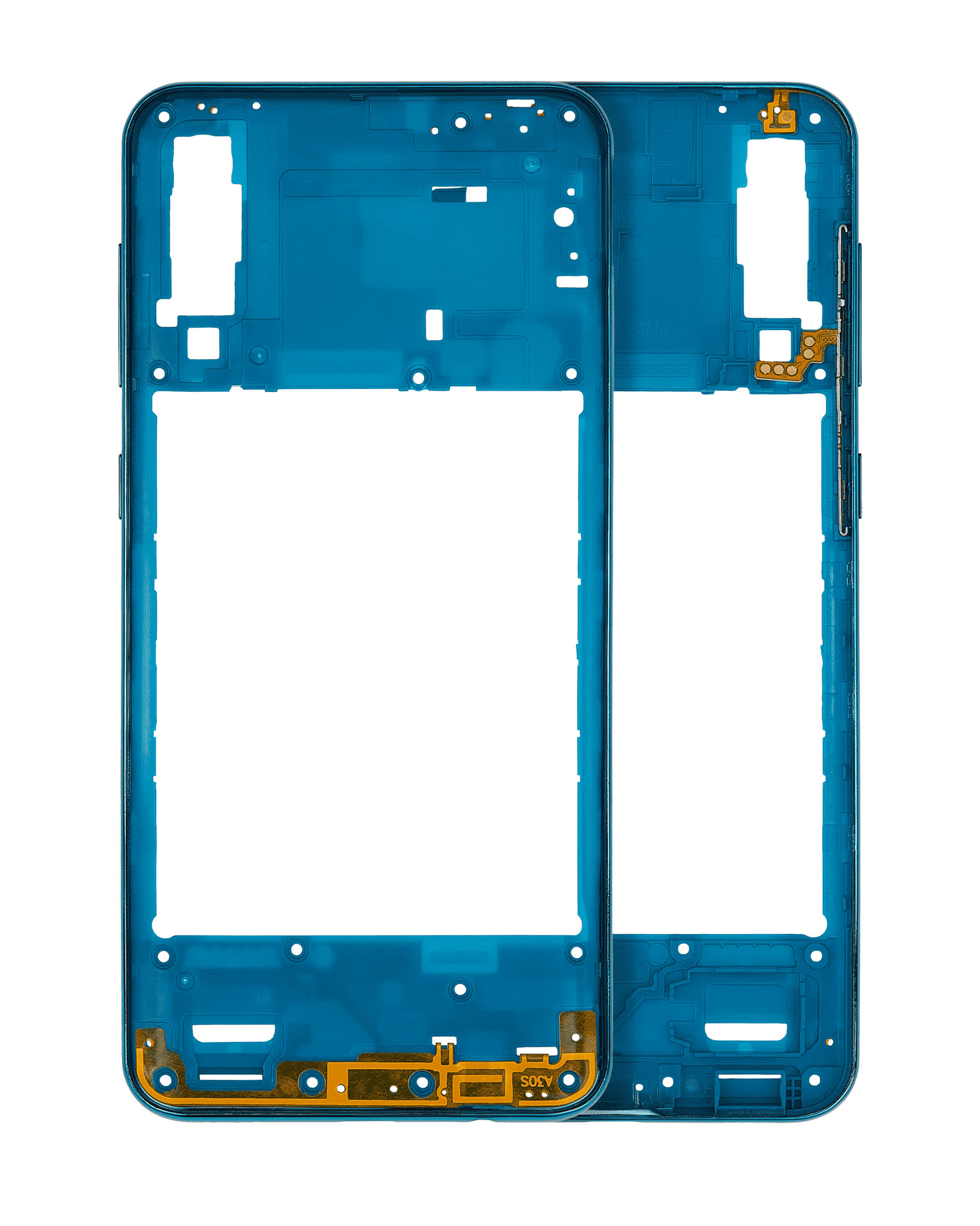 Mittelrahmen für Samsung Galaxy A30s (A307 / 2019) (Aftermarket Plus) (Prism Crush Green)