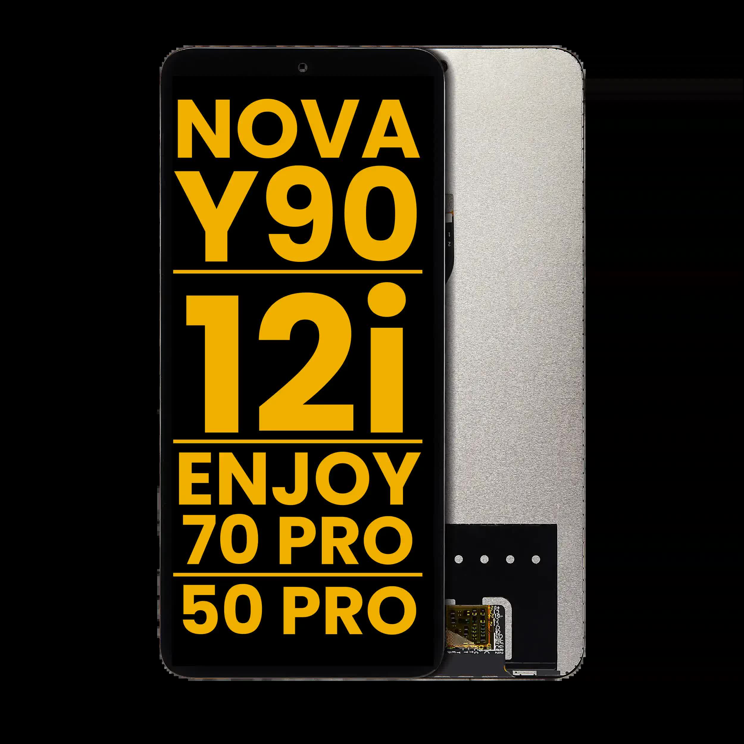 LCD Display ohne Rahmen für Huawei Nova Y90 / Nova 12i / Enjoy 70 Pro / Enjoy 50 Pro (professionell aufgearbeitet)