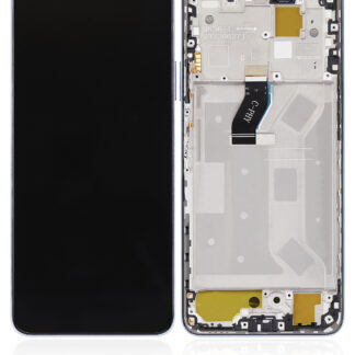 LCD Display mit Rahmen für Huawei Nova Y90 / Enjoy 50 Pro (professionell aufgearbeitet) (Crystal Blue)