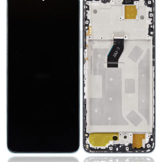 LCD Display mit Rahmen für Huawei Nova Y90 / Enjoy 50 Pro (professionell aufgearbeitet) (Emerald Green)