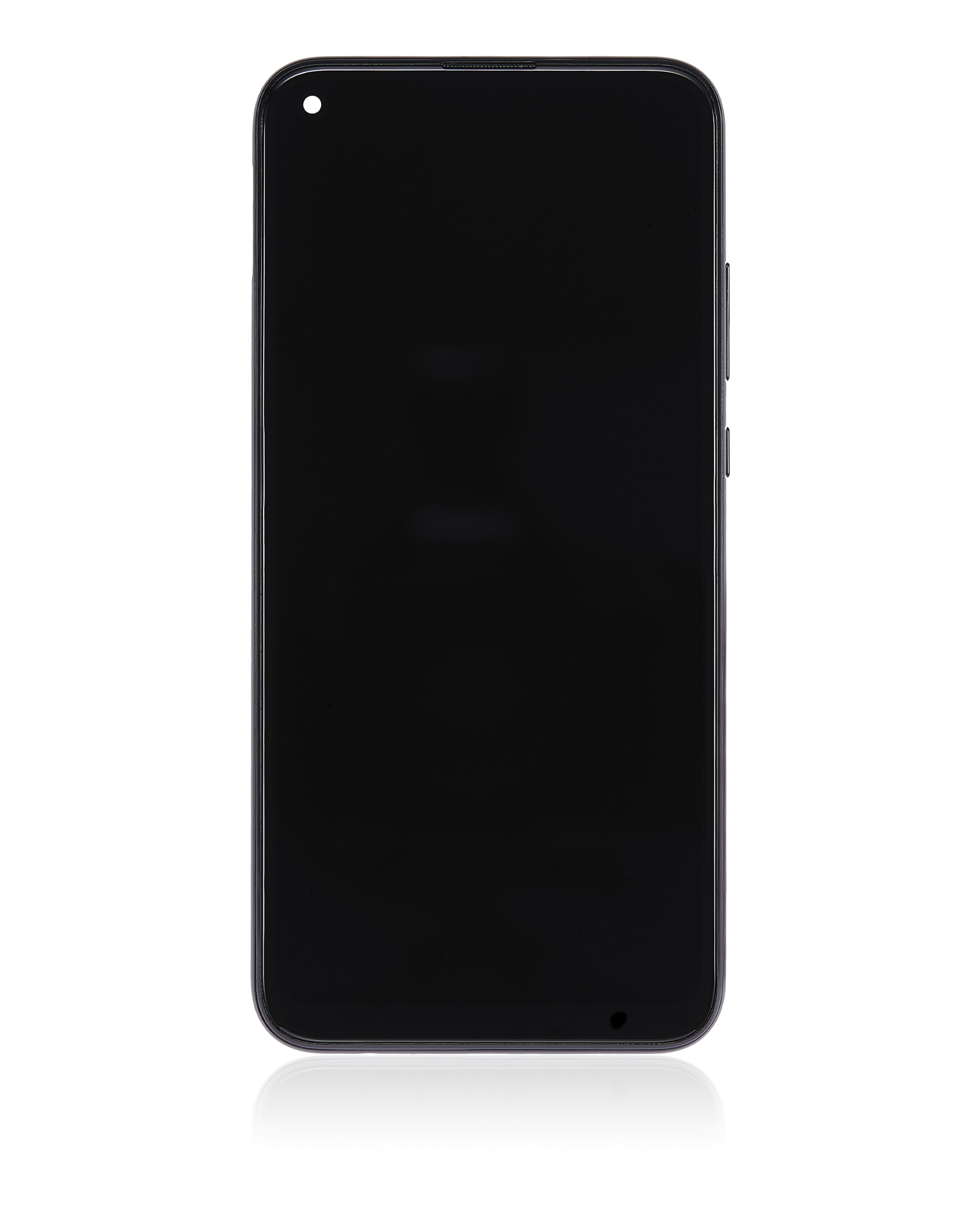 LCD Display mit Rahmen für Huawei P40 lite E / Enjoy 10 / Honor 9C / Honor Play 3 (professionell aufgearbeitet) (Midnight Black (Schwarz)) – Bild 3