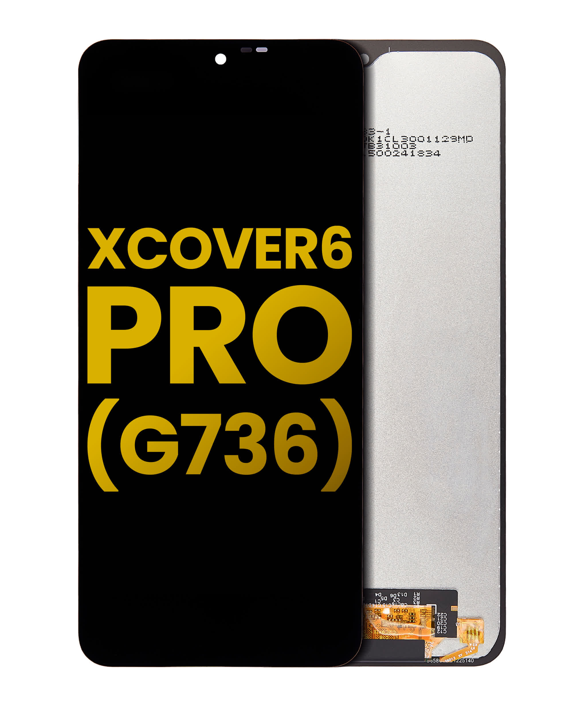 LCD Display ohne Rahmen für Samsung Galaxy XCover6 Pro (G736) (professionell aufgearbeitet)