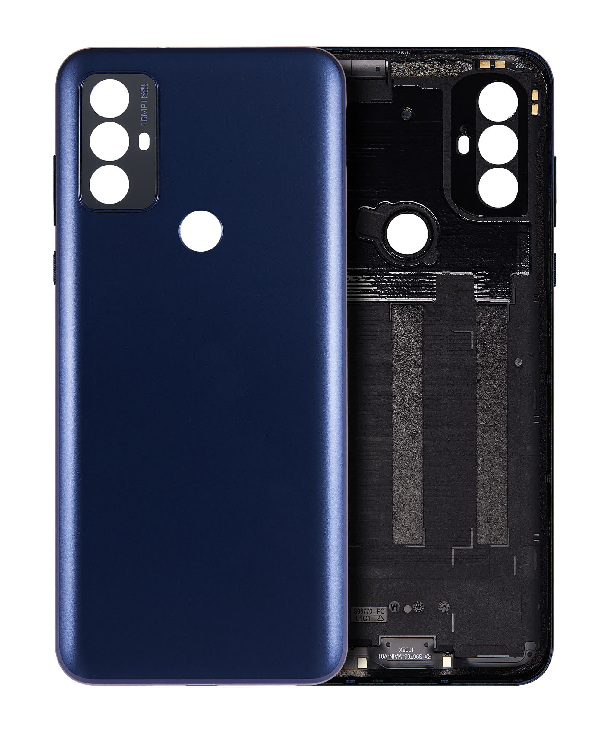 Rückdeckelglas für Motorola Moto G Play (XT2271 / 2023) (Deep Indigo)