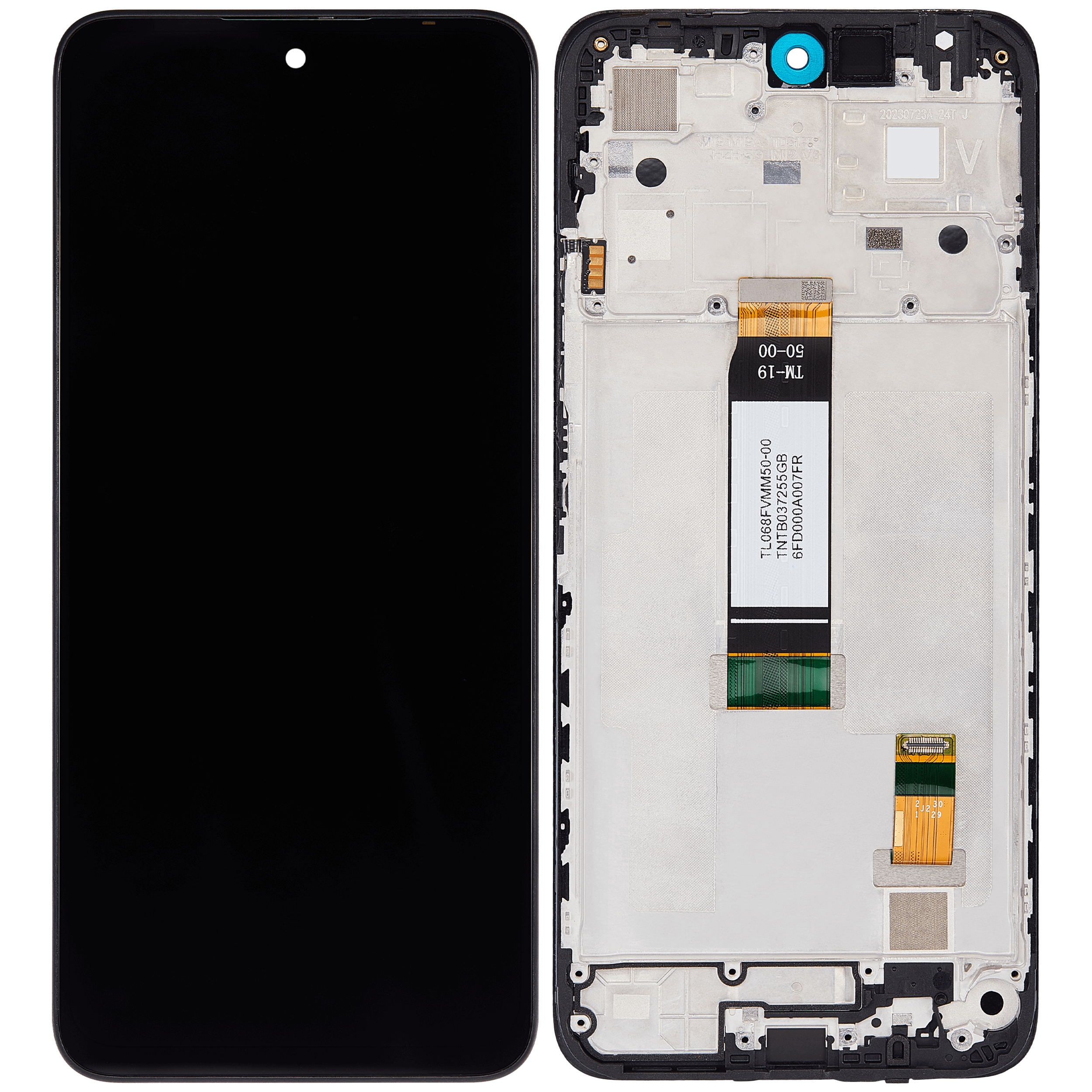 LCD Display mit Rahmen für Xiaomi Redmi 12 4G / Redmi 12 5G /Redmi Note 12R / Poco M6 Pro (professionell aufgearbeitet) – Bild 2