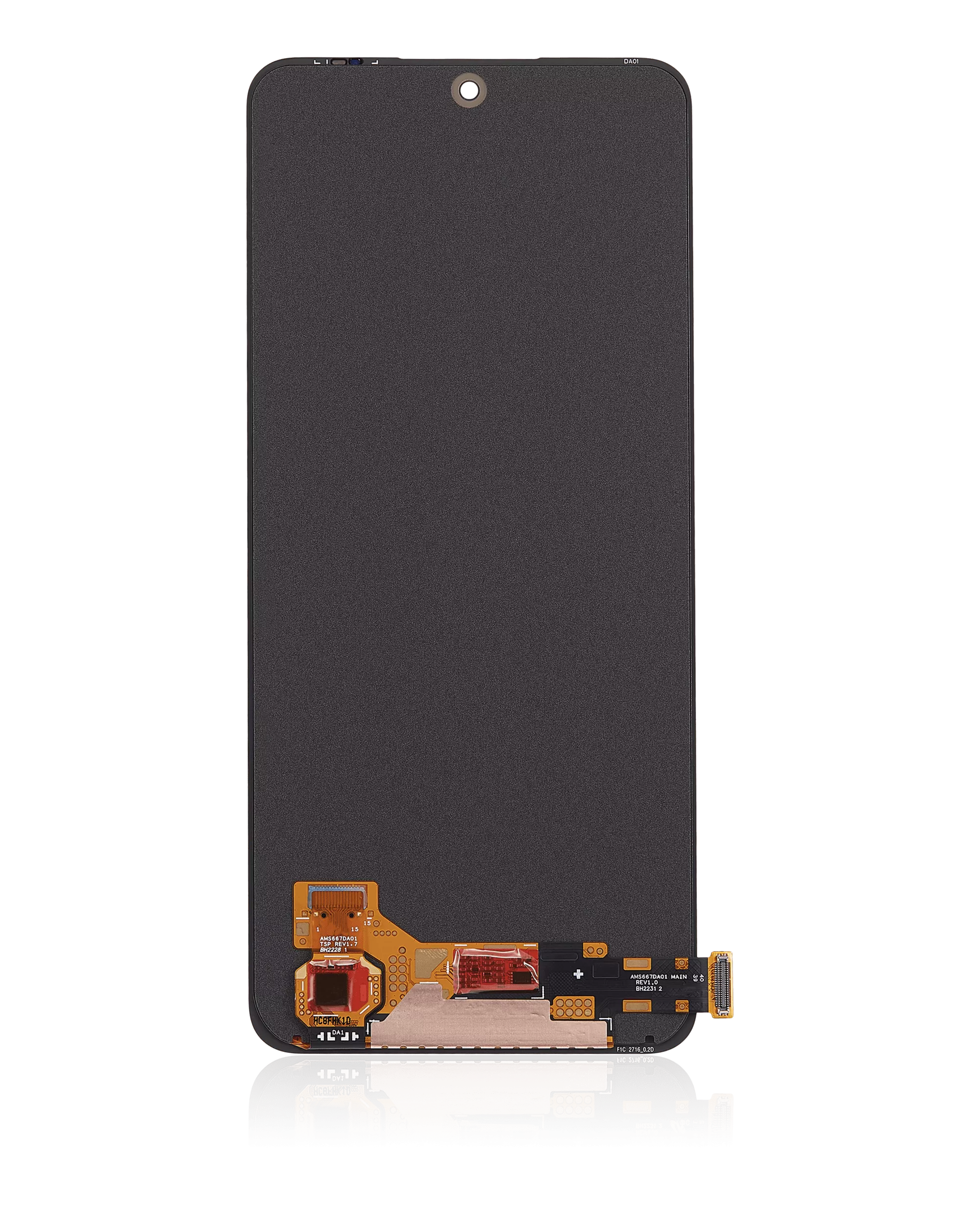 OLED Display ohne Rahmen für Xiaomi Redmi Note 12 4G / Redmi Note 12 5G / Poco X5 (professionell aufgearbeitet) – Bild 4