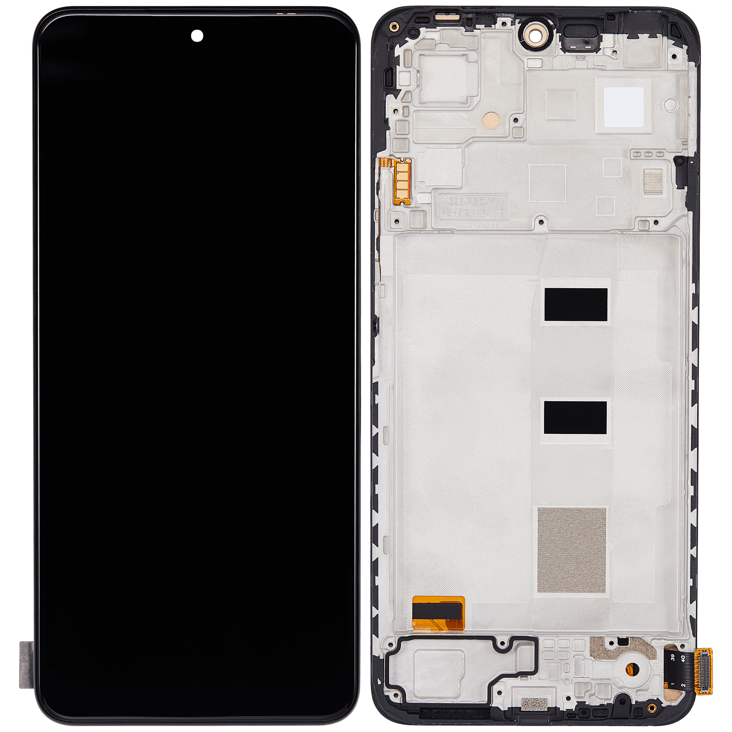 LCD Display mit Rahmen für Xiaomi Redmi Note 12 4G (Aftermarket: Incell) – Bild 2