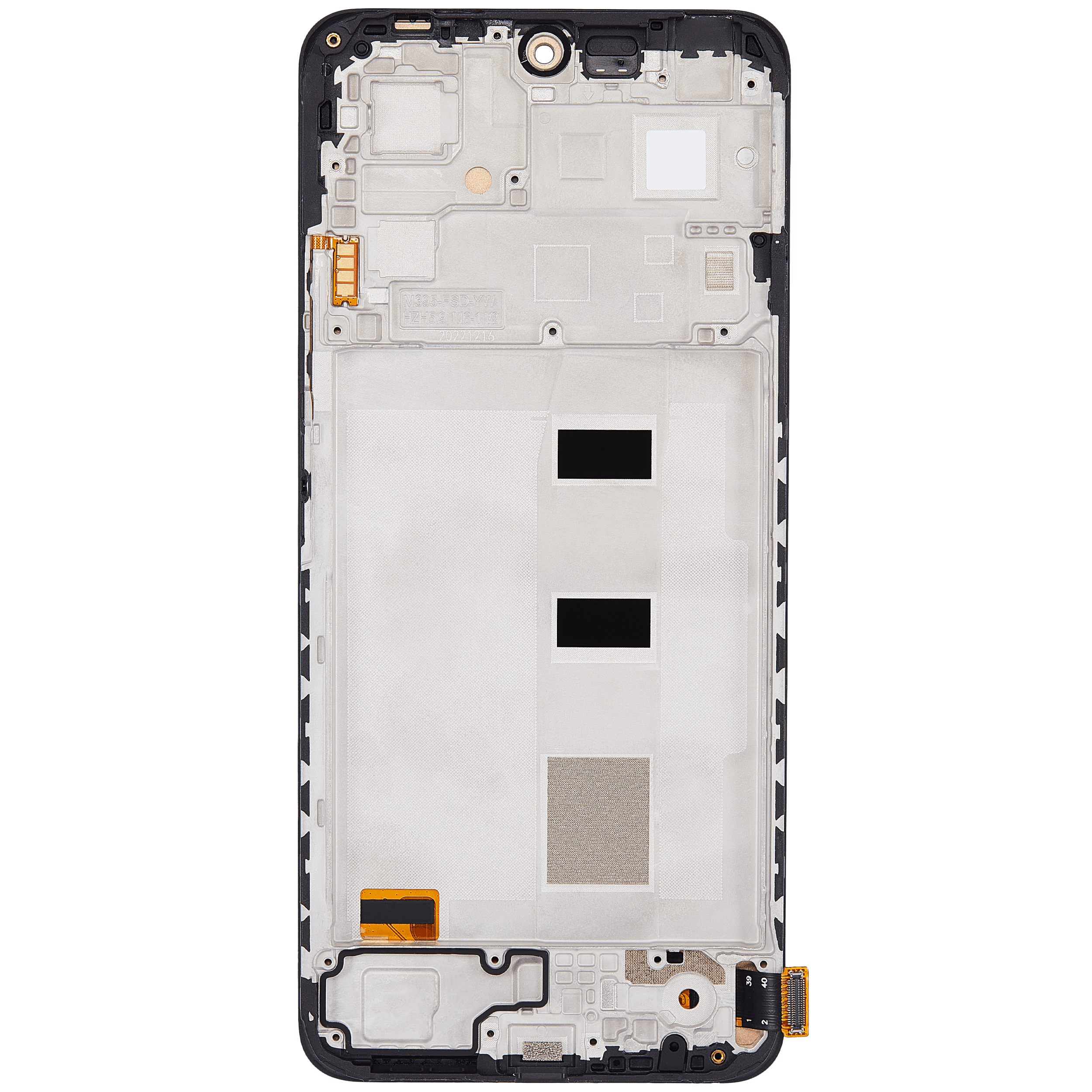 LCD Display mit Rahmen für Xiaomi Redmi Note 12 4G (Aftermarket: Incell) – Bild 4