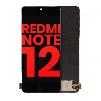 OLED Display ohne Rahmen für Xiaomi Redmi Note 12 4G / Redmi Note 12 5G (Aftermarket Plus)