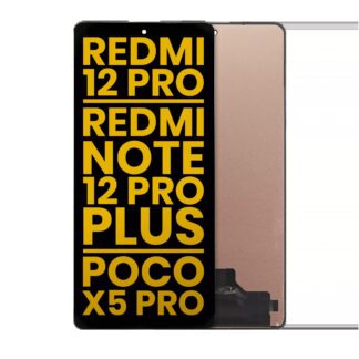 OLED Display ohne Rahmen für Xiaomi Redmi Note 12 Pro 5G / Xiaomi Redmi Note 12 Pro+ / Redmi Note 12 Pro Speed / Poco X5 Pro (professionell aufgearbeitet) (