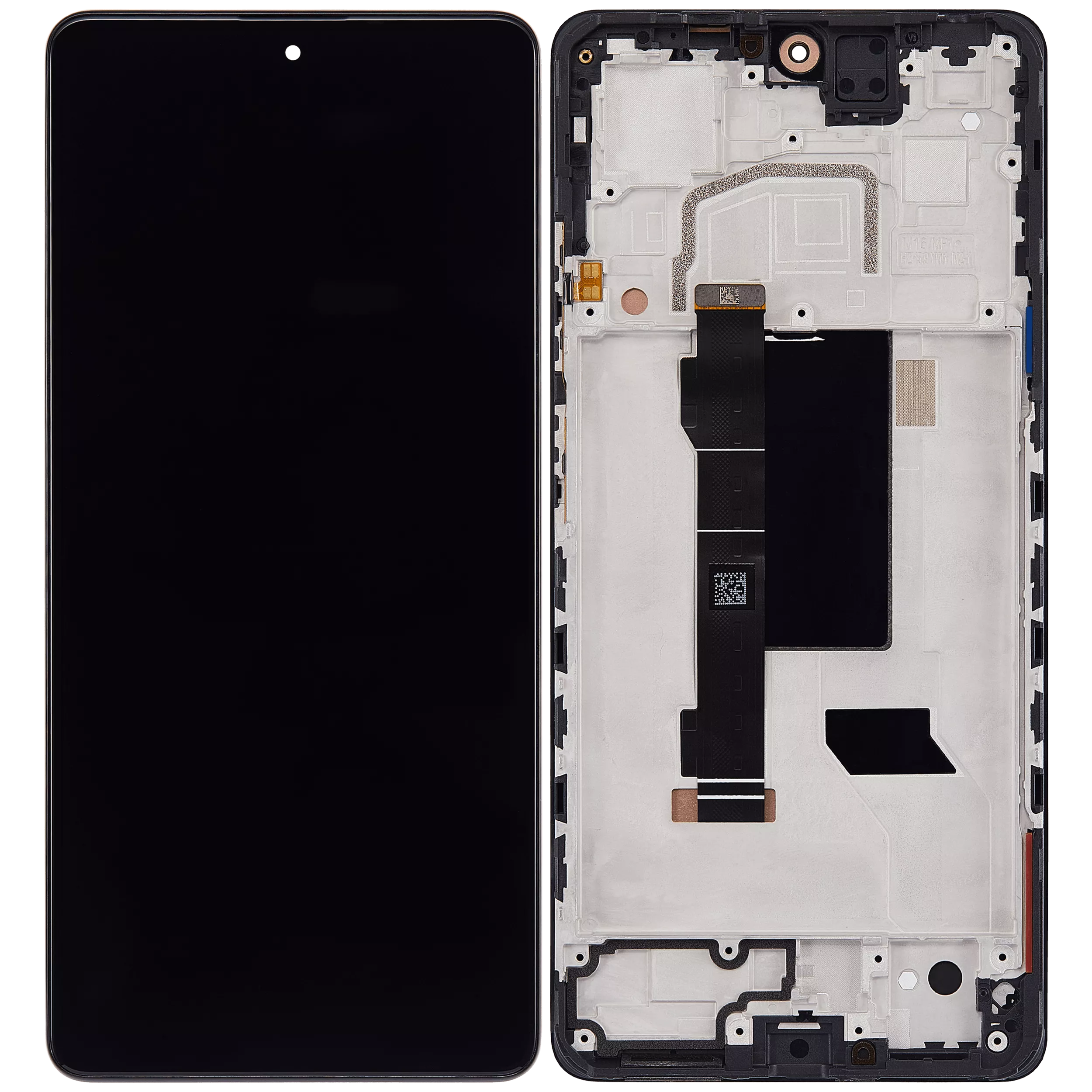 OLED Display mit Rahmen für Xiaomi Redmi Note 12 Pro 5G / Redmi Note 12 Pro Speed / Xiaomi Poco X5 Pro (professionell aufgearbeitet) – Bild 2