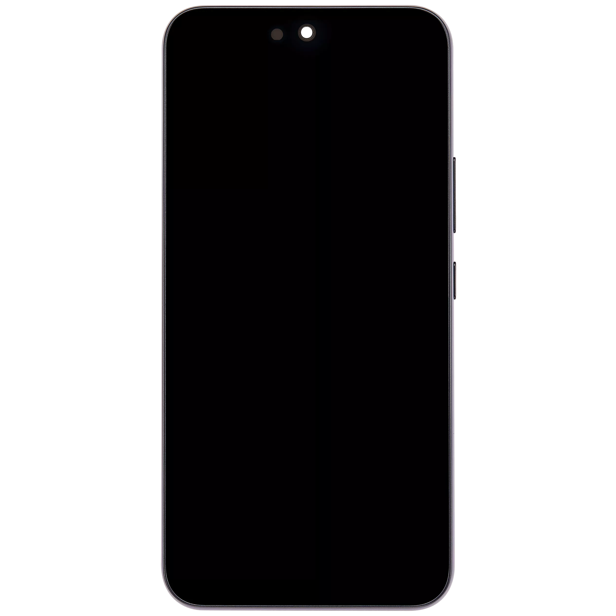 OLED Display mit Rahmen für Samsung Galaxy A54 5G (A546 / 2023) (US & International Version) (professionell aufgearbeitet) (Graphite) – Bild 3