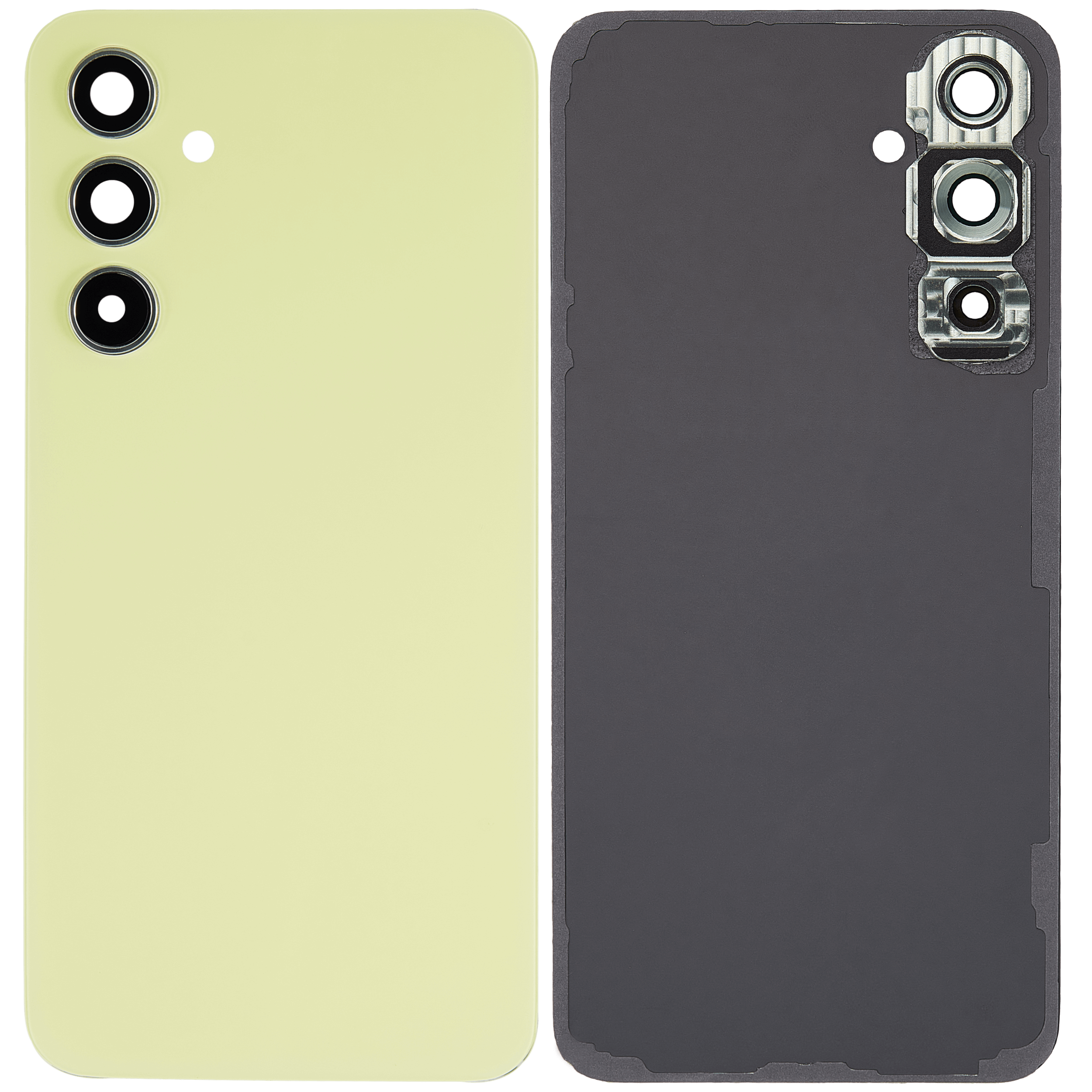 Rückdeckelglas mit Kameraglas für Samsung Galaxy A54 5G (A546 / 2023) (Aftermarket Plus) (Lime) – Bild 2