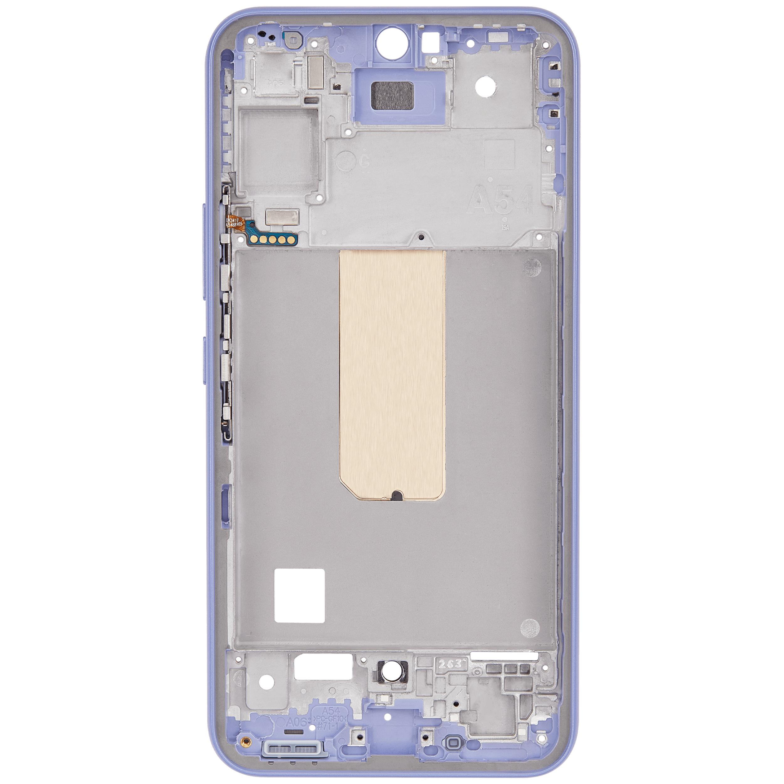 Mittelrahmen für Samsung Galaxy A54 5G (A546 / 2023) (US & International Version) (Violet (Violett)) – Bild 4