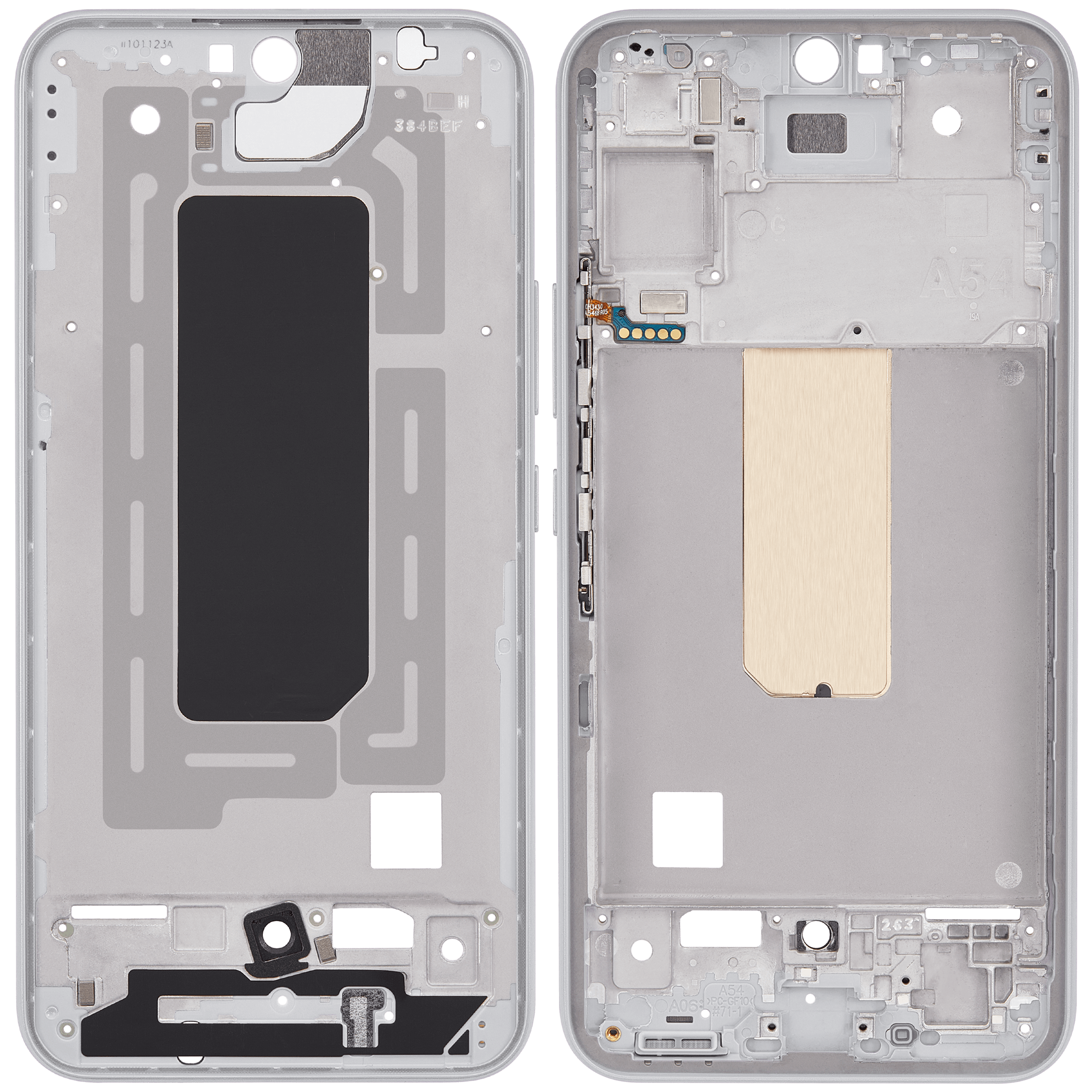 Mittelrahmen für Samsung Galaxy A54 5G (A546 / 2023) (US & International Version) (White (Weiß)) – Bild 2