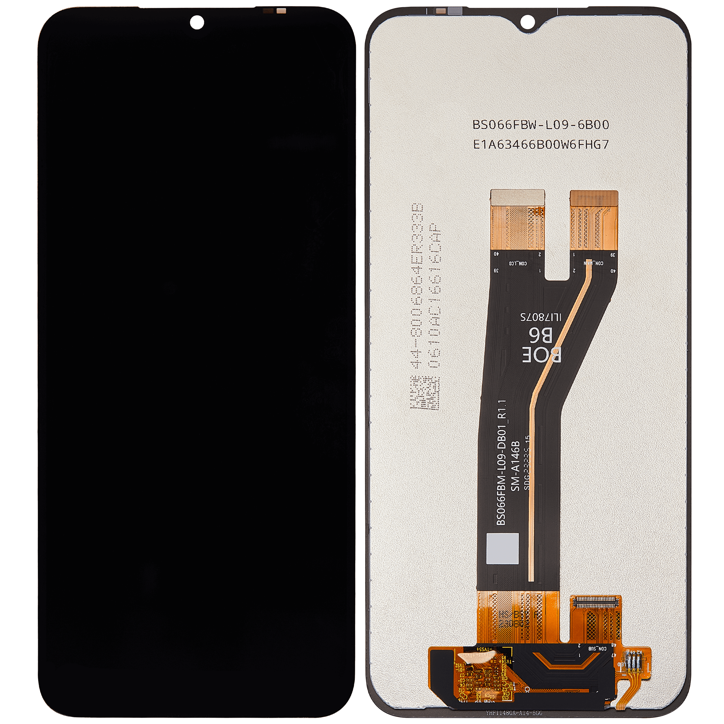 LCD Display ohne Rahmen für Samsung Galaxy A14 4G (A145F / A145M / 2023) / A14 5G (A146B / 2023) (International Version) (professionell aufgearbeitet) – Bild 2