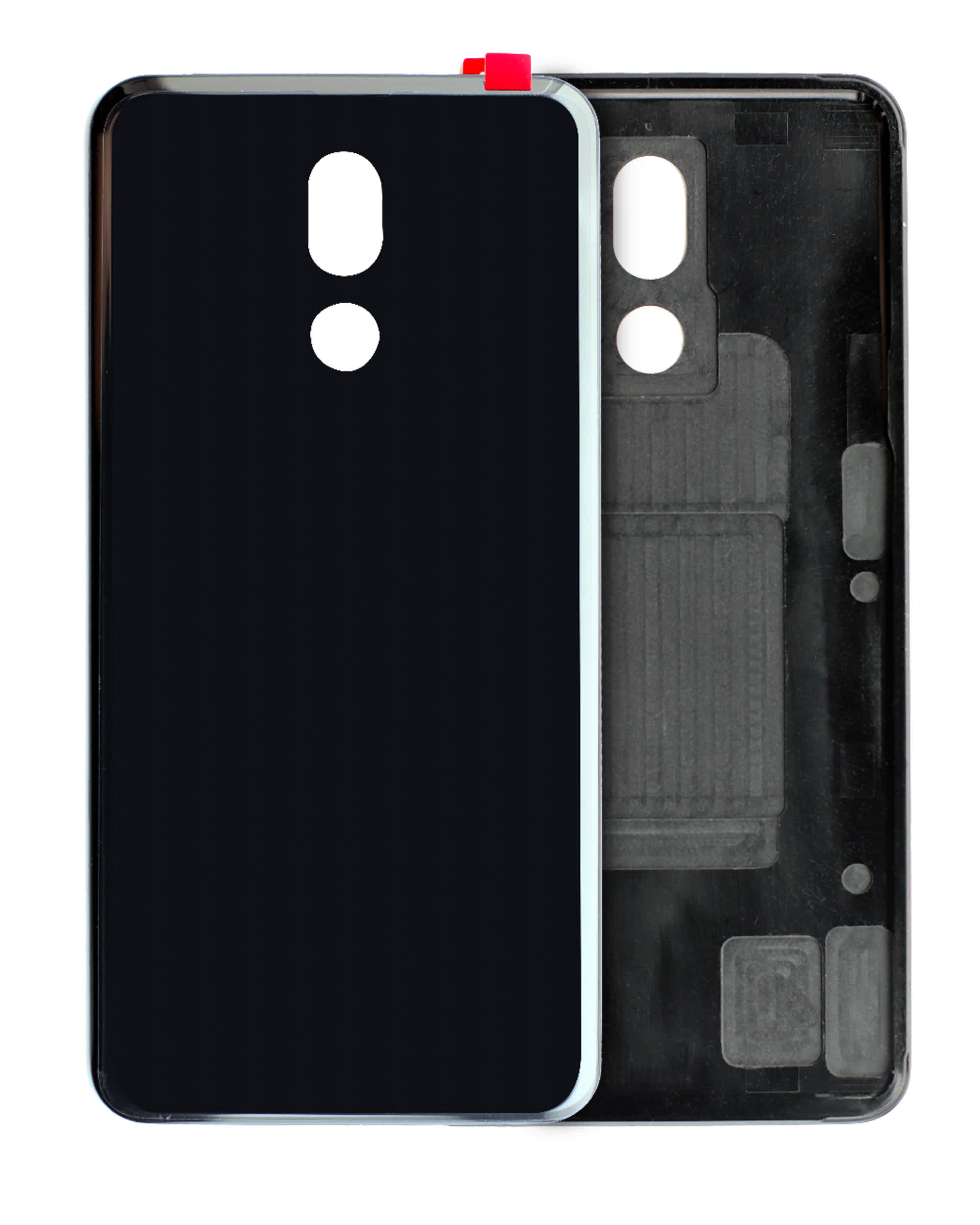 Rückdeckelglas Baugruppe für LG Stylo 5 (Original) (Black (Schwarz))