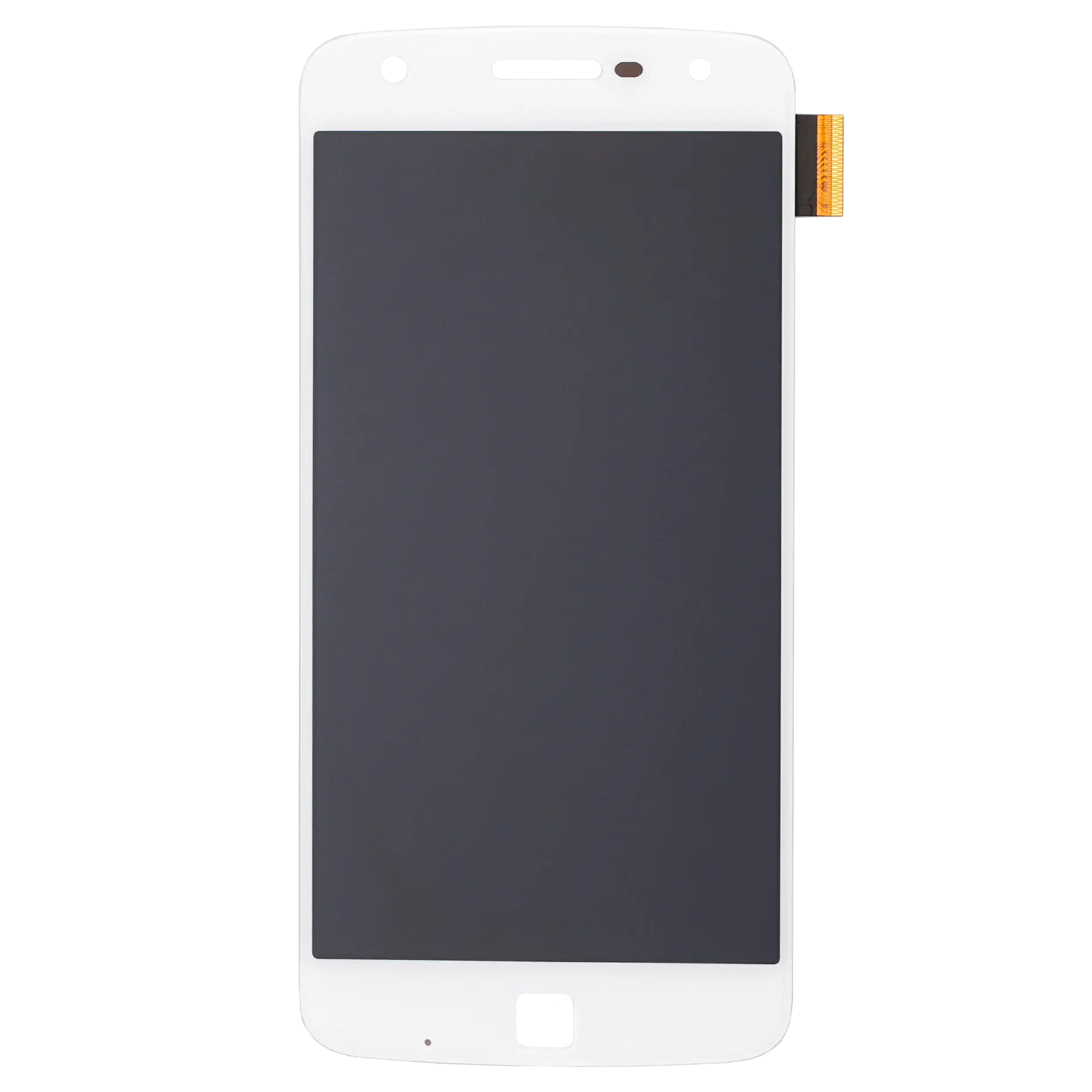 LCD Display ohne Rahmen für Motorola Moto Z Play Droid (XT1635-01 / 2016) (Original) (White (Weiß)) – Bild 3