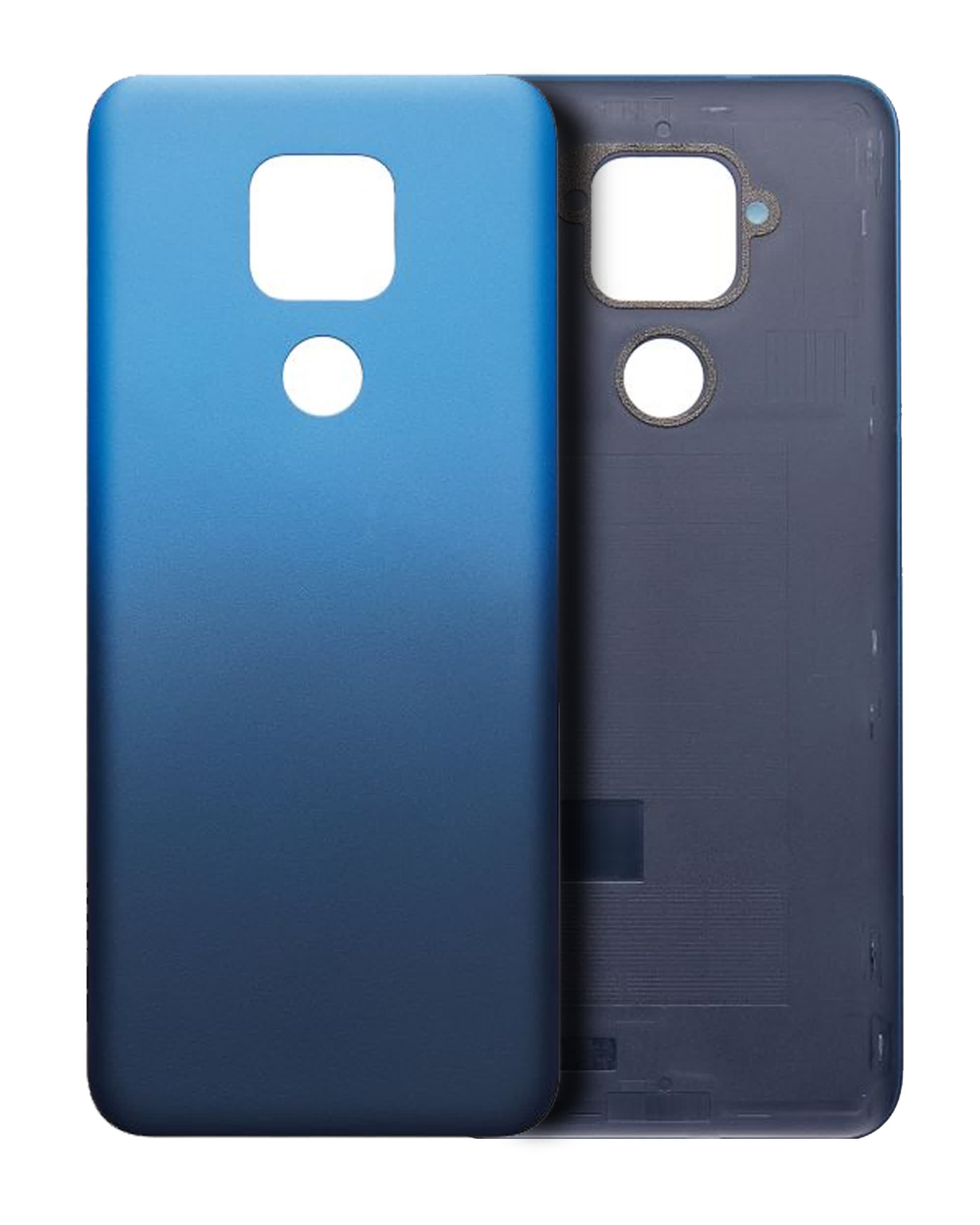 Rückdeckelglas für Motorola Moto G Play (XT2093 / 2021) (Original) (Misty Blue)