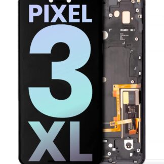 OLED Display mit Rahmen für Google Pixel 3 XL (Original) (Just Black)