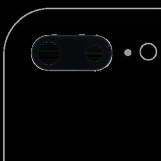Rückkamera-Glas mit Halterung und Blende für iPhone 7 Plus