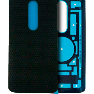 Rückdeckelglas für Motorola Moto Droid Turbo 2 (XT1585 / 2015) Moto X Force (XT1580 / 2015) (Original) (Black (Schwarz))