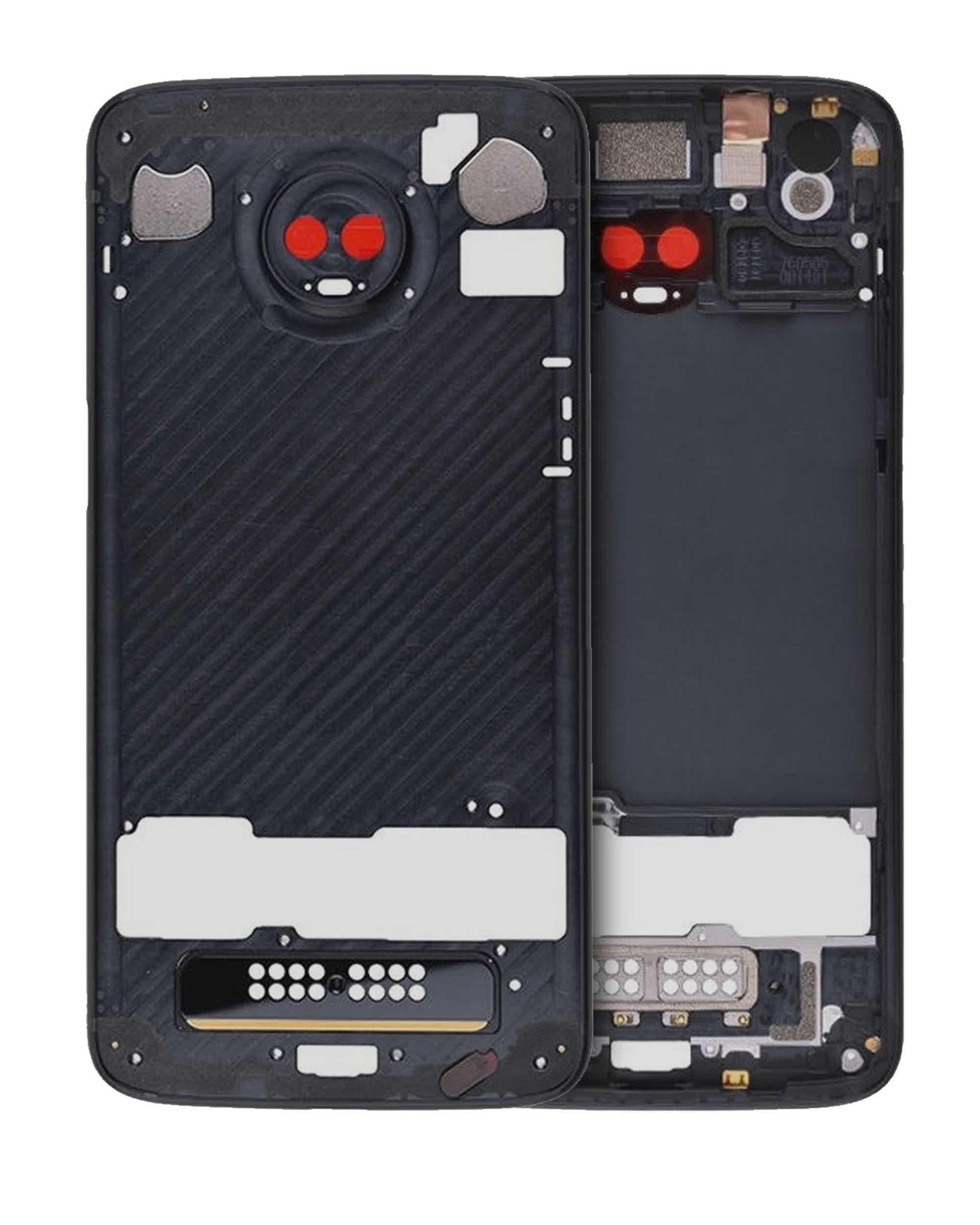 Mittelrahmen für Motorola Moto Z3 Play (XT1929 / 2018) (Original) (Black (Schwarz))