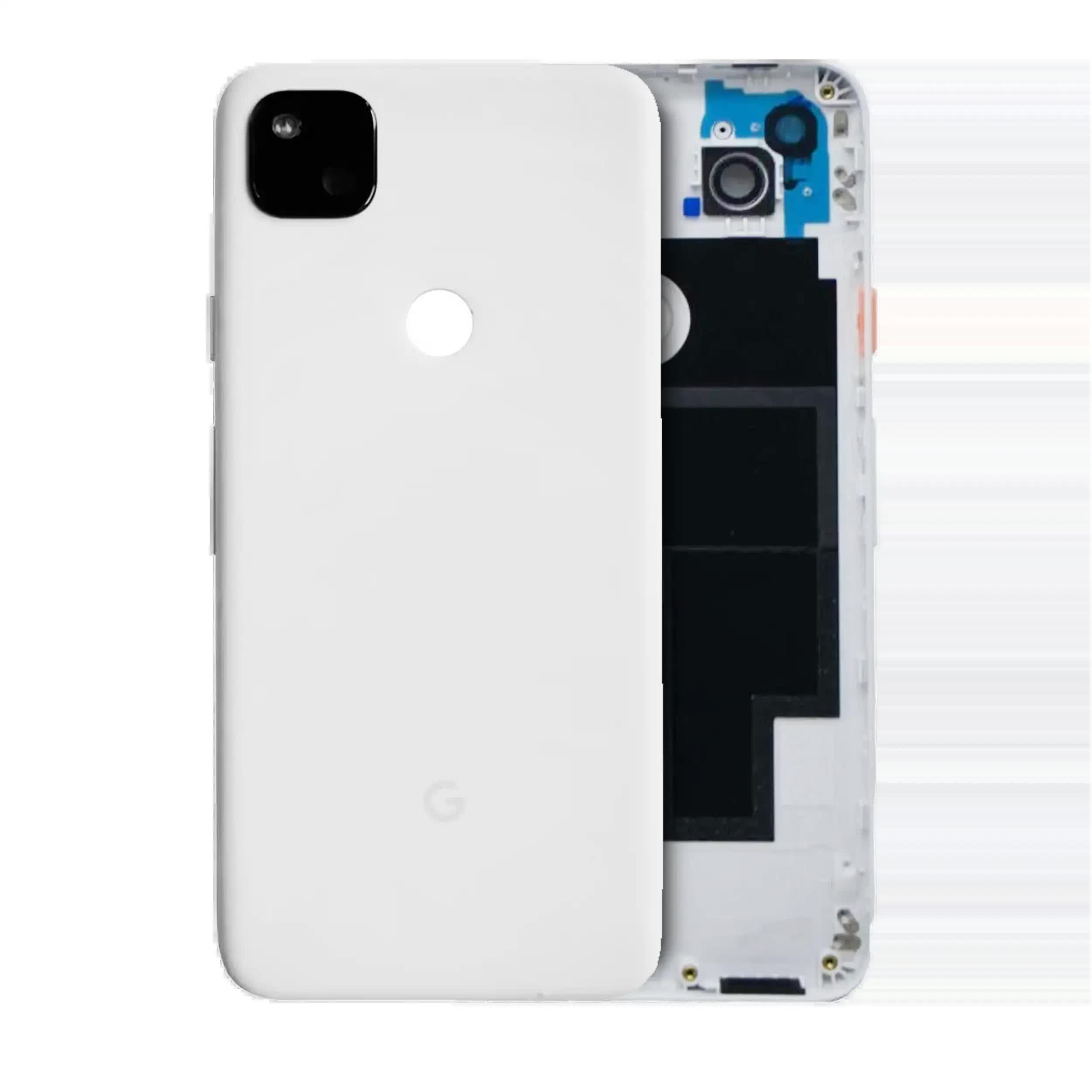 Rückdeckelglas Baugruppe für Google Pixel 4a 5G (Original) (Clearly White)