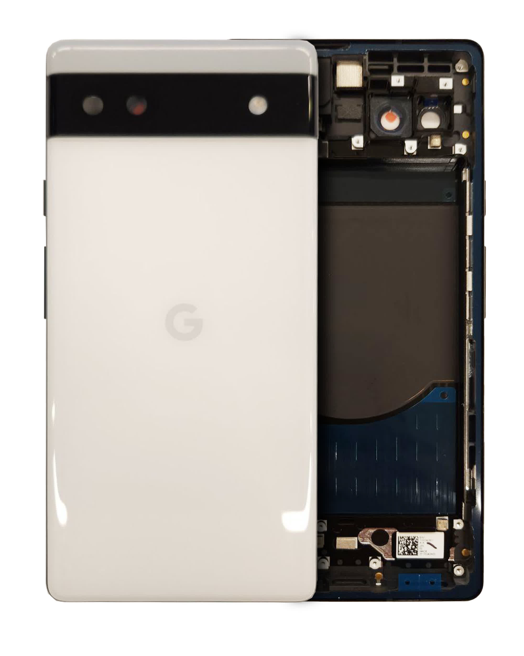 Rückgehäuse für Google Pixel 6a (Original) (Chalk)