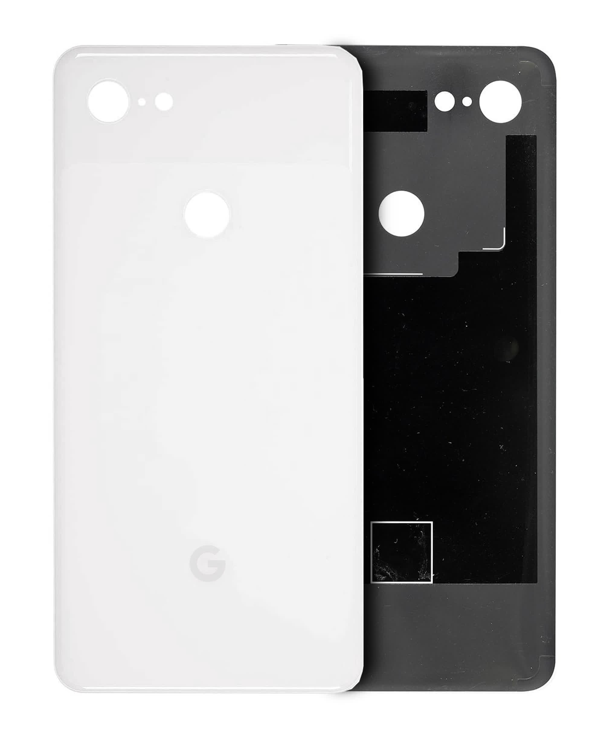 Rückdeckelglas für Google Pixel 3 (Original) (Clearly White)