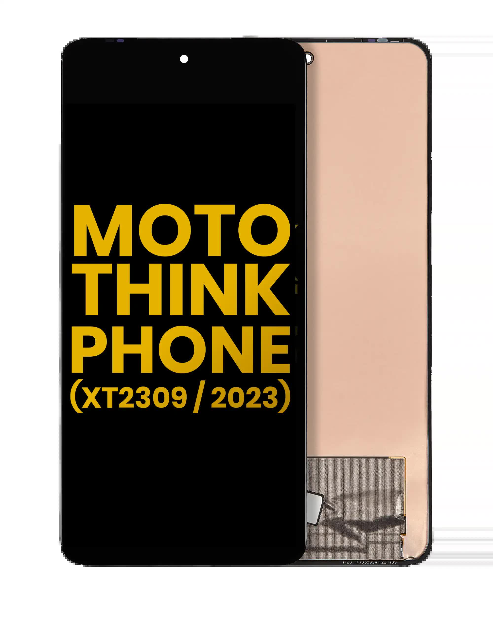 OLED Display ohne Rahmen für Motorola Moto ThinkPhone (XT2309 / 2023) (professionell aufgearbeitet)