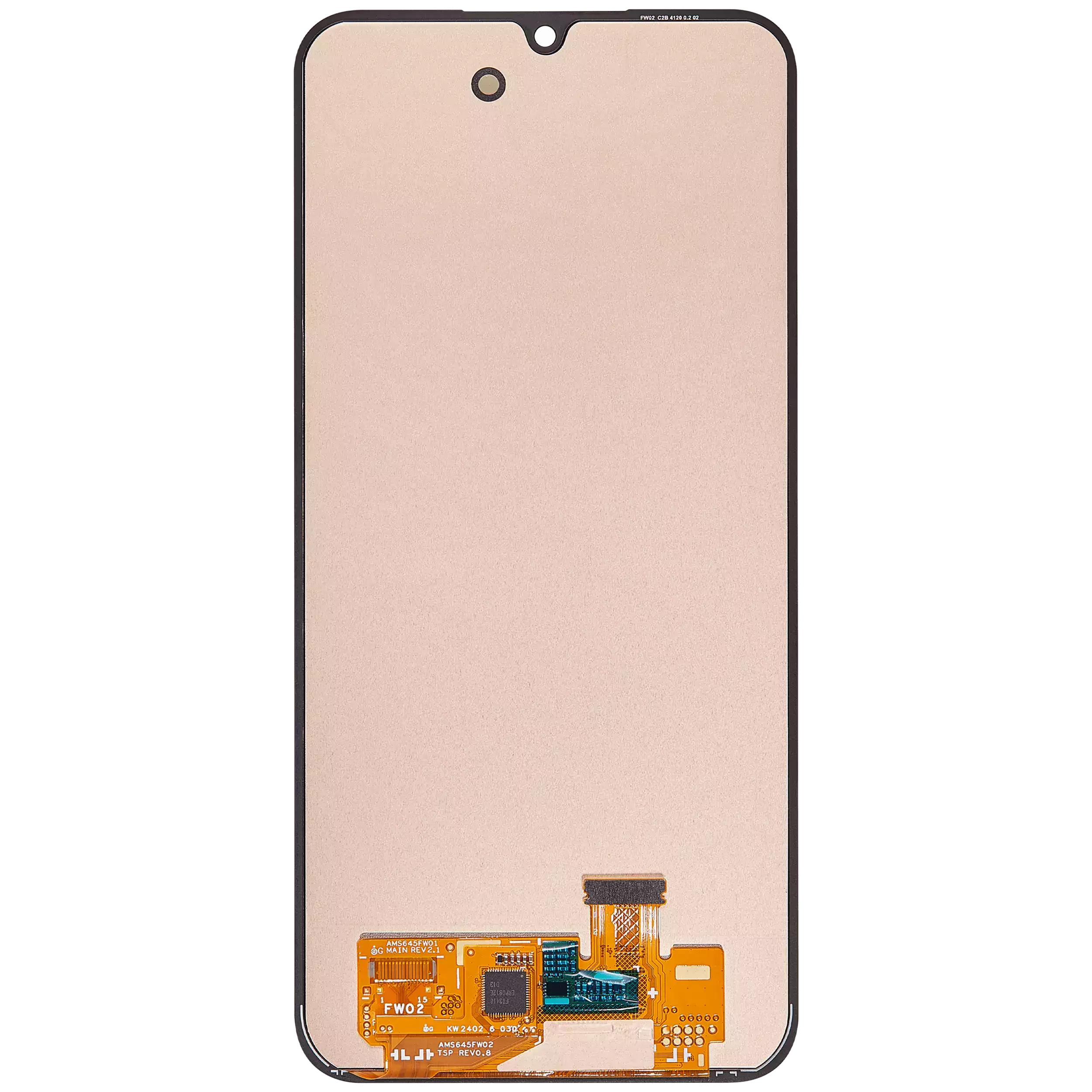 OLED Display ohne Rahmen für Samsung Galaxy A15 4G (A155 / 2023) / A15 5G (A156 / 2023) (US & International) (professionell aufgearbeitet) – Bild 4