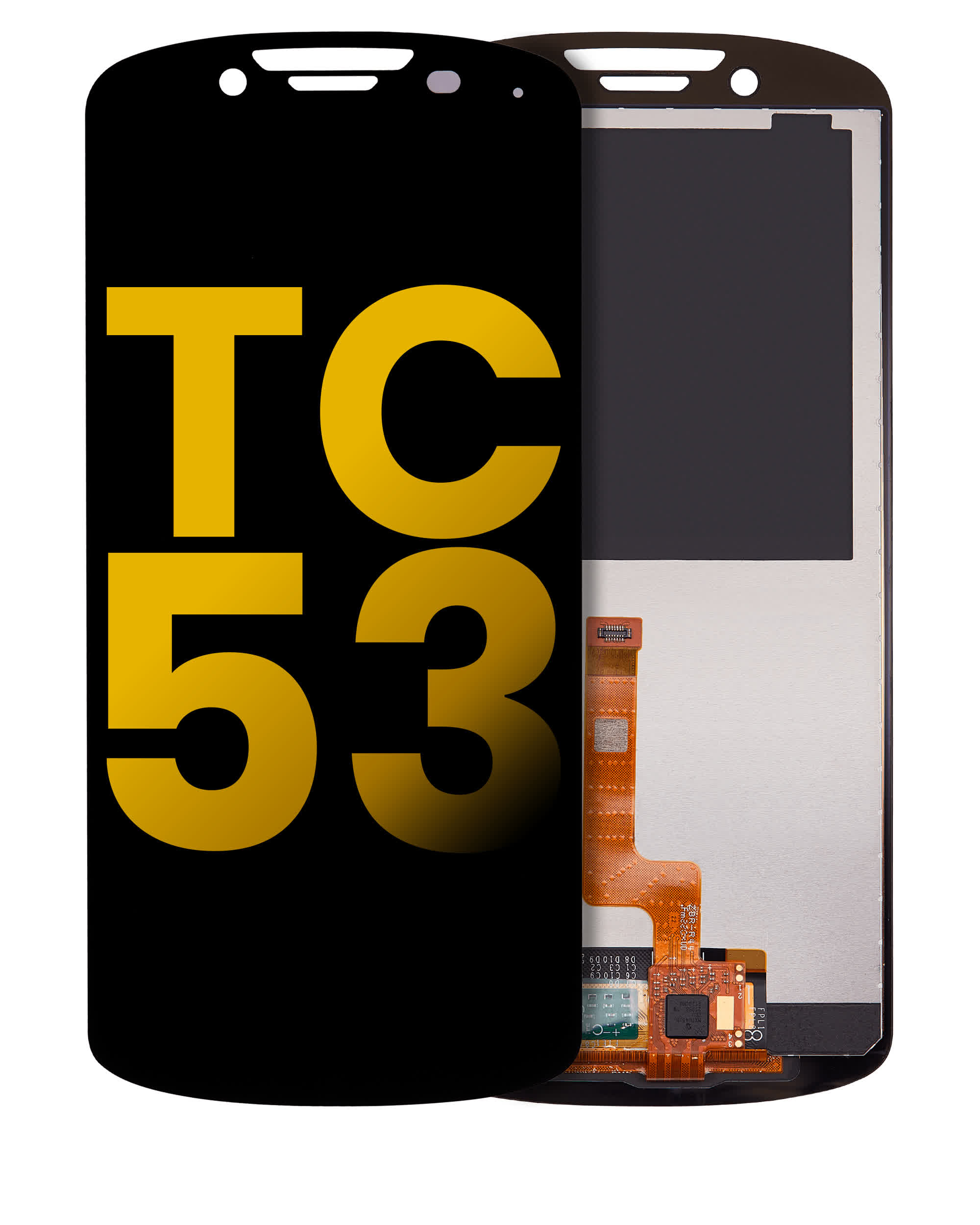 LCD Display ohne Rahmen für Zebra TC 53 (professionell aufgearbeitet)