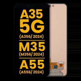 OLED Display ohne Rahmen für Samsung Galaxy A35 5G (A356 / 2024) / M35 (M356 / 2024) / A55 (A556 / 2024) (professionell aufgearbeitet)