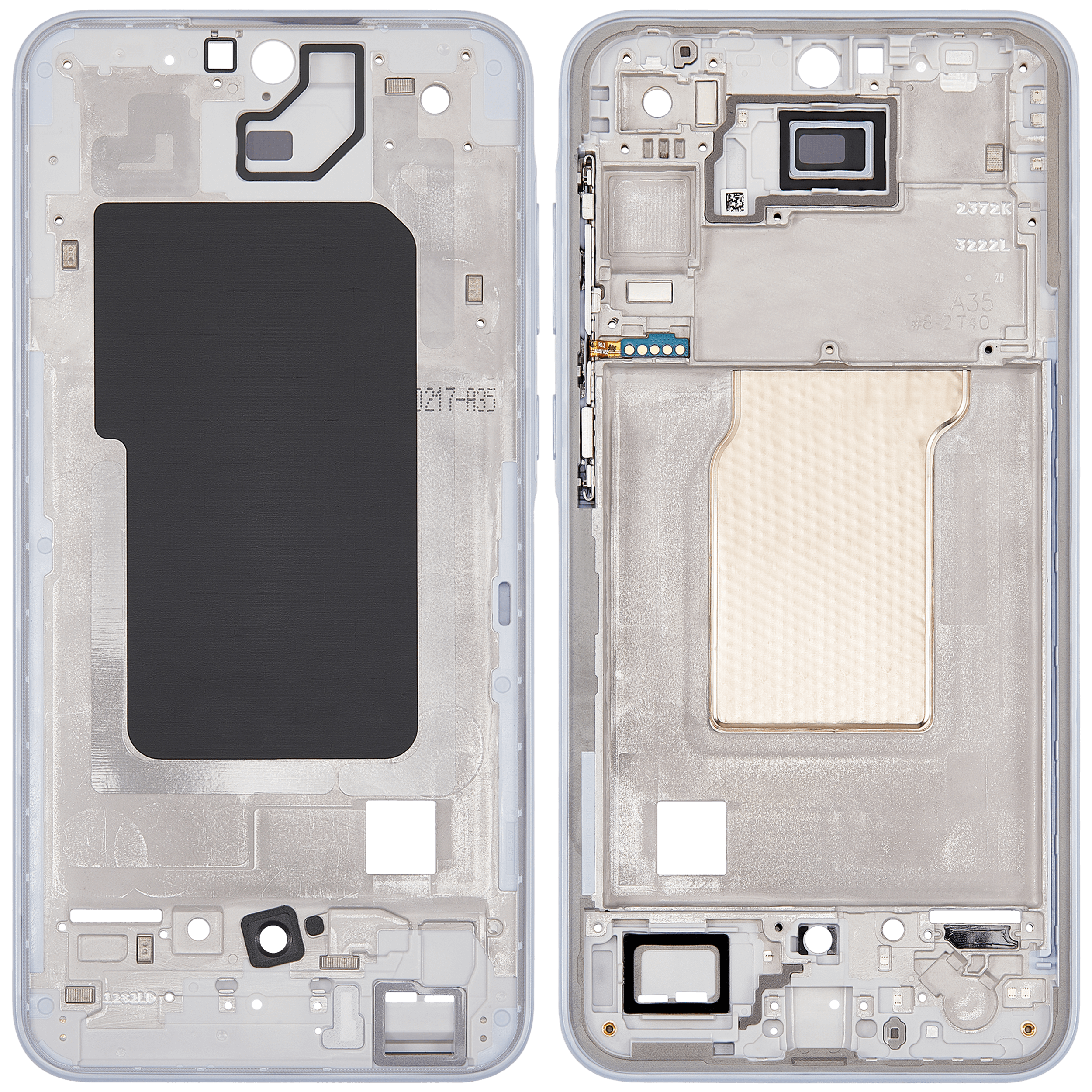 Mittelrahmen für Samsung Galaxy A35 (A356 / 2024) (Iceblue) – Bild 2
