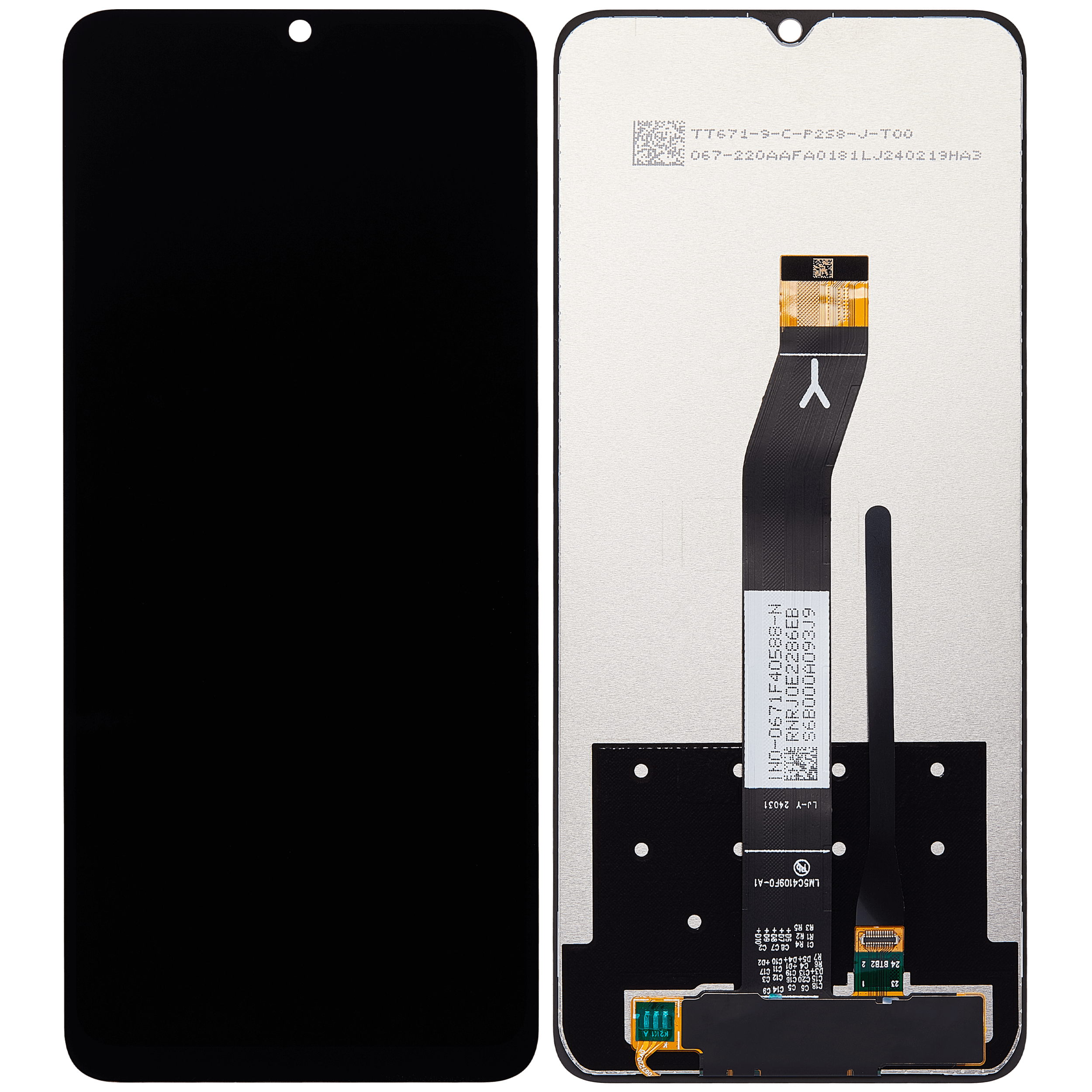 LCD Display ohne Rahmen für Xiaomi Redmi A3 / A3x / Poco C61 (professionell aufgearbeitet) – Bild 2